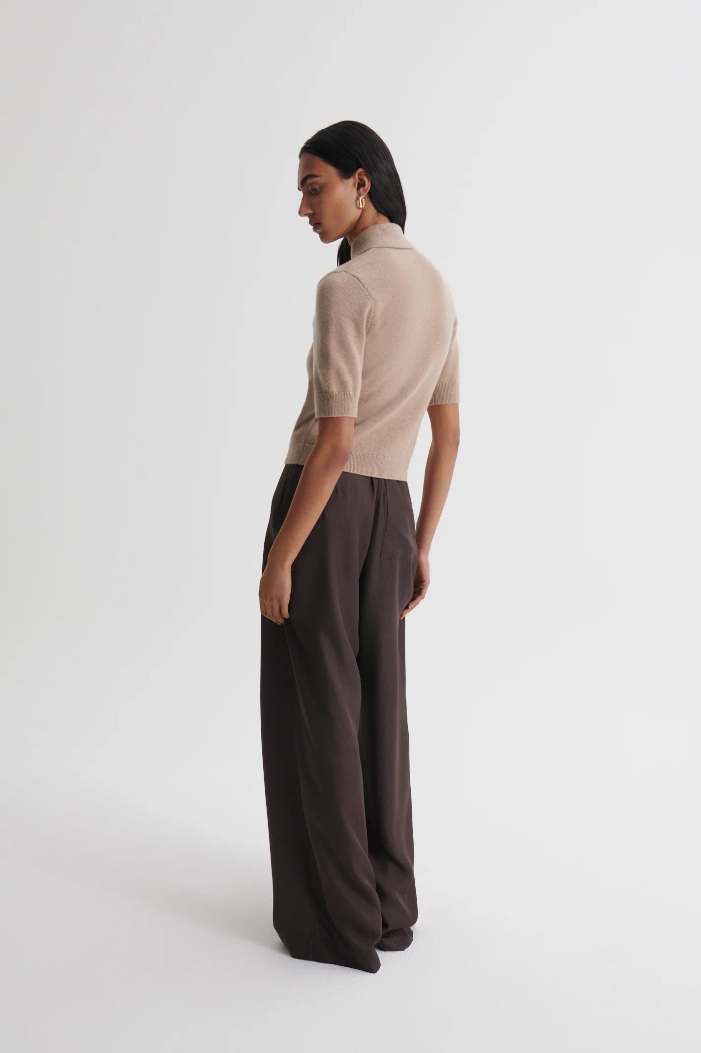 CASHMERE SHORT SLEEVE CARDIGAN - Image 6
