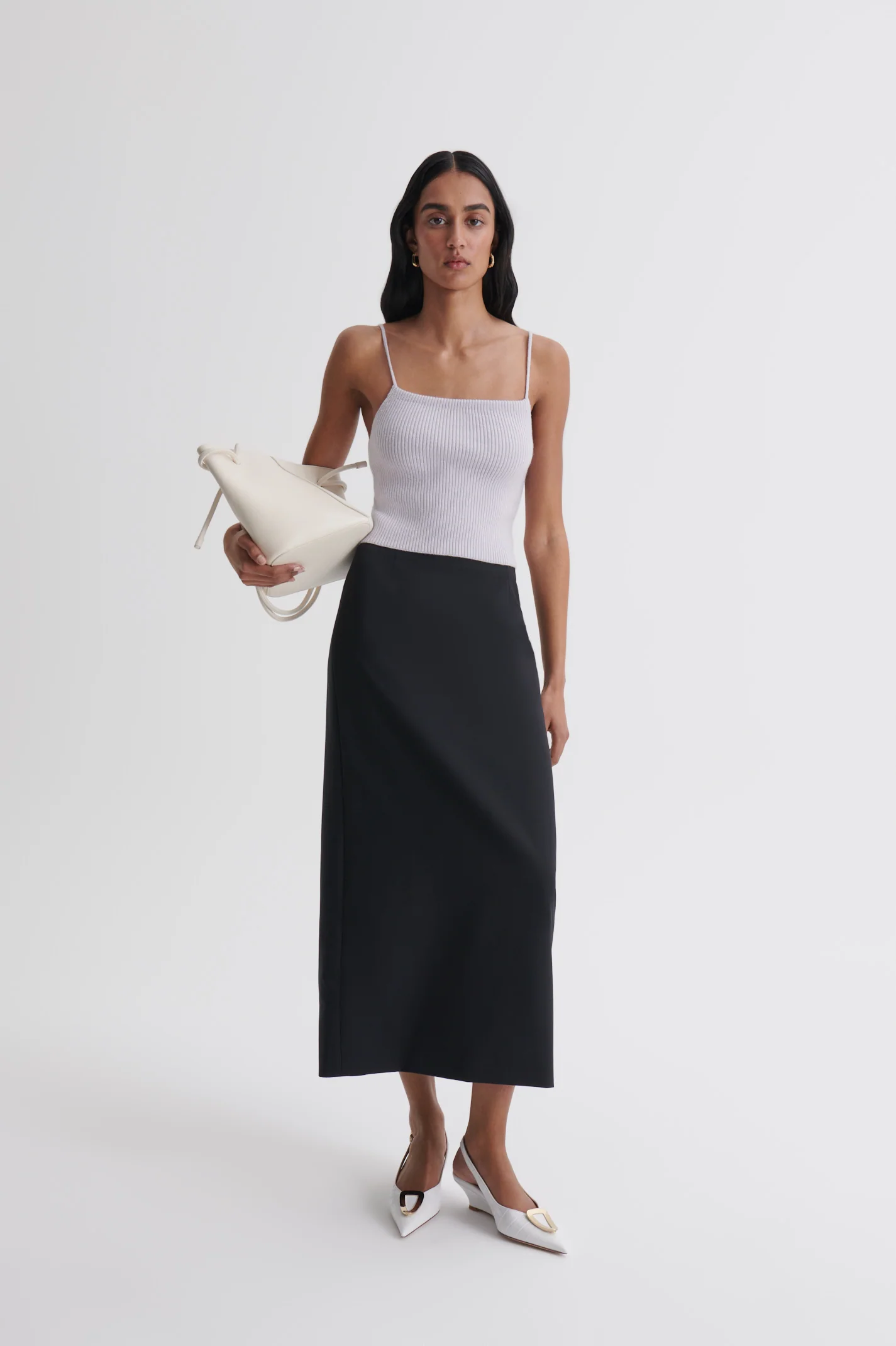 CASHMERE SQUARE NECK CAMISOLE - Image 4