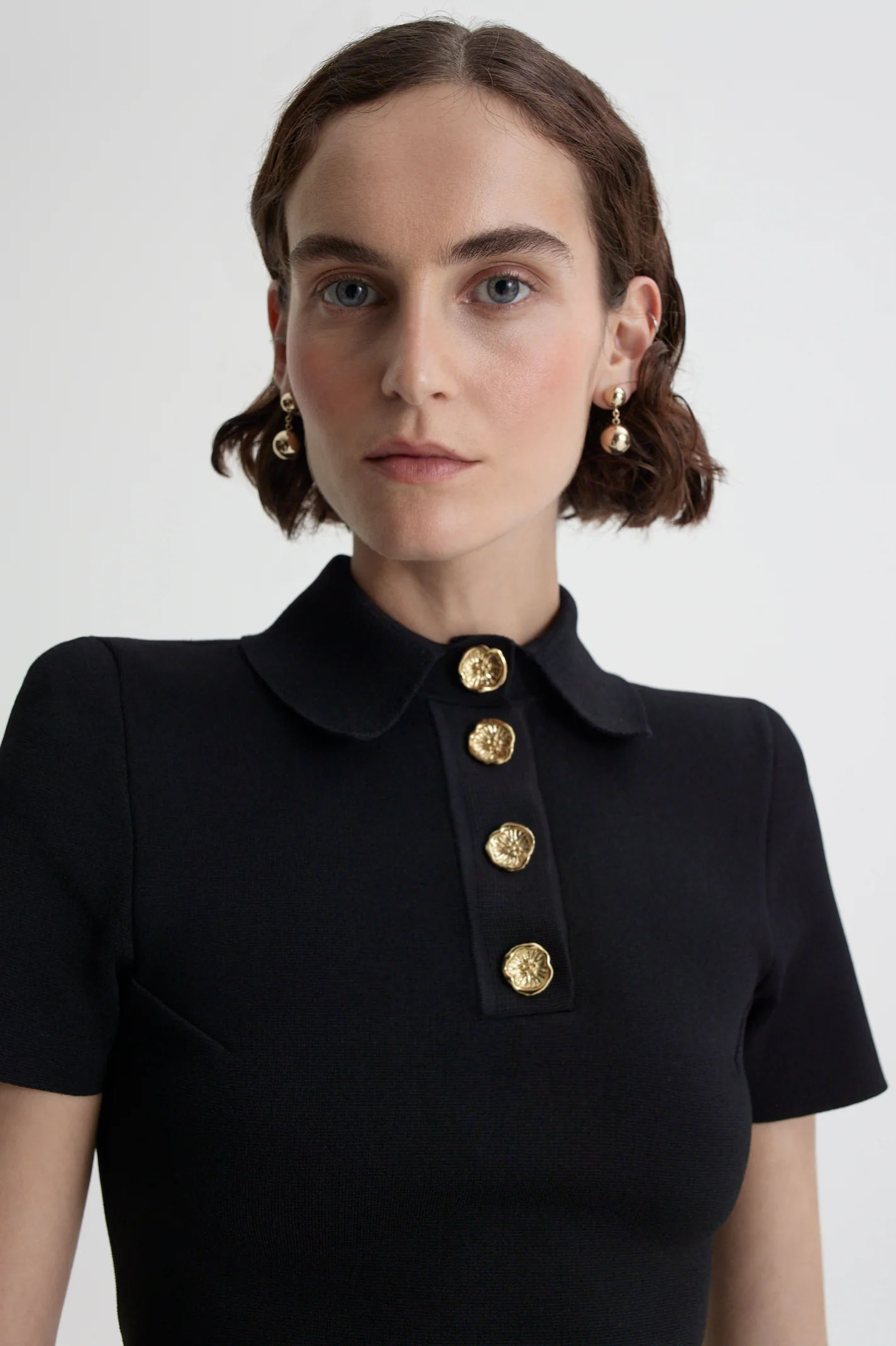 CREPE KNIT POPPY SHIRT - Image 3