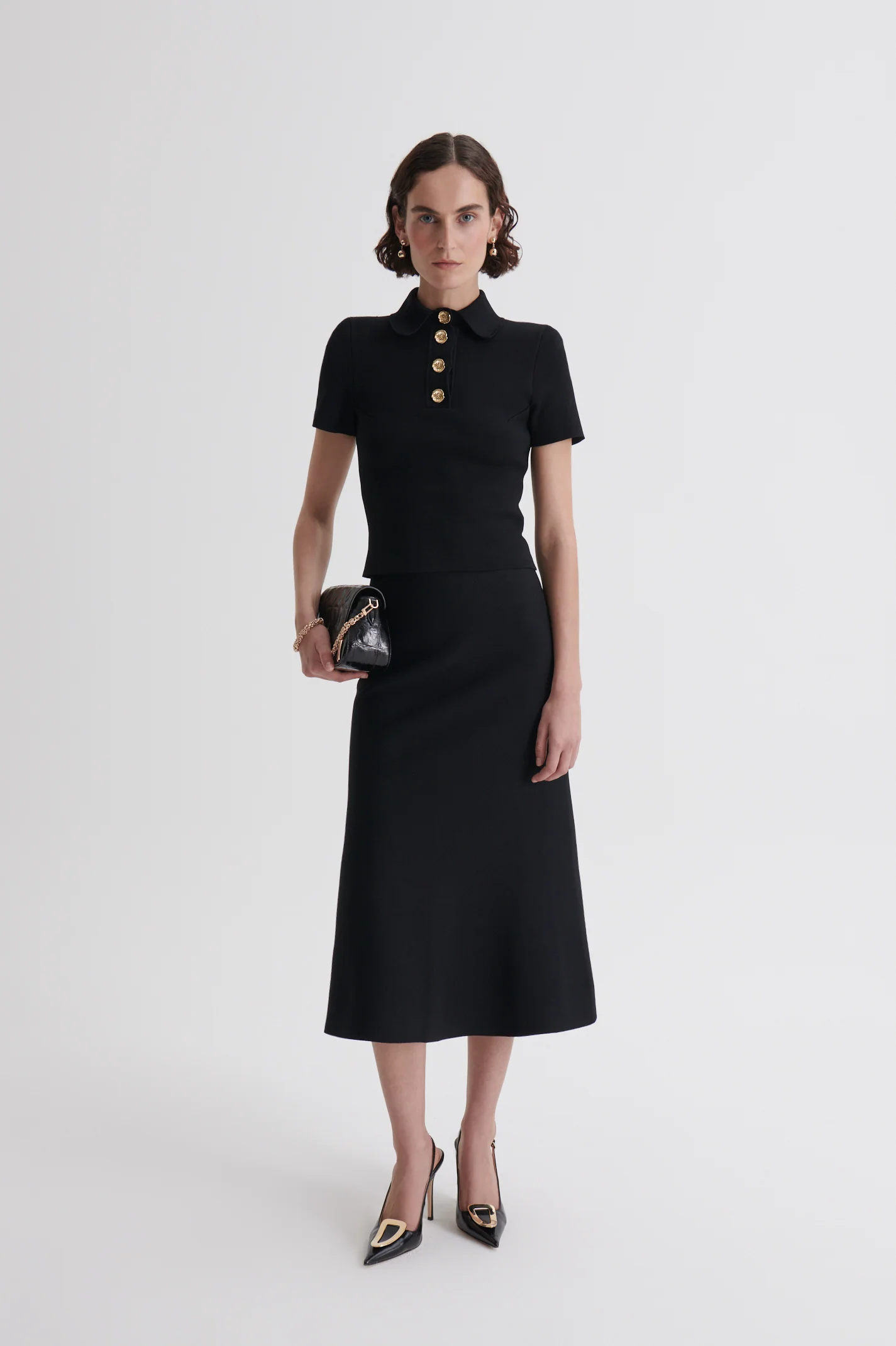 CREPE KNIT POPPY SHIRT - Image 4