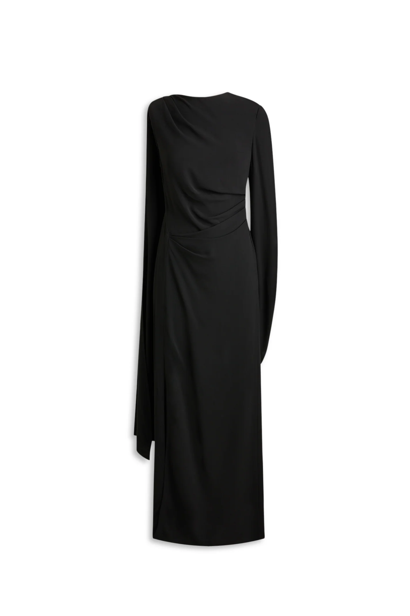 DRAPE CAPE GOWN