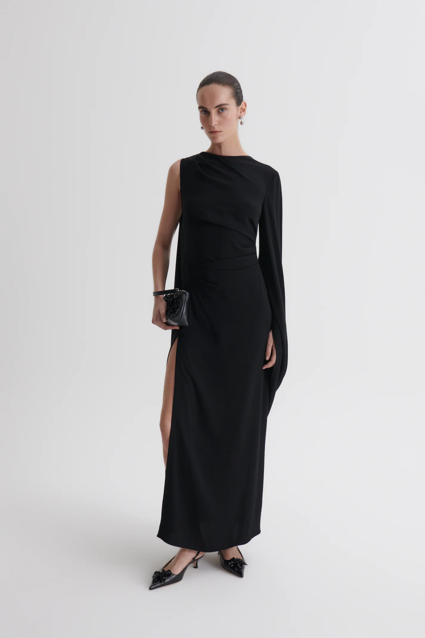 DRAPE CAPE GOWN - Image 3
