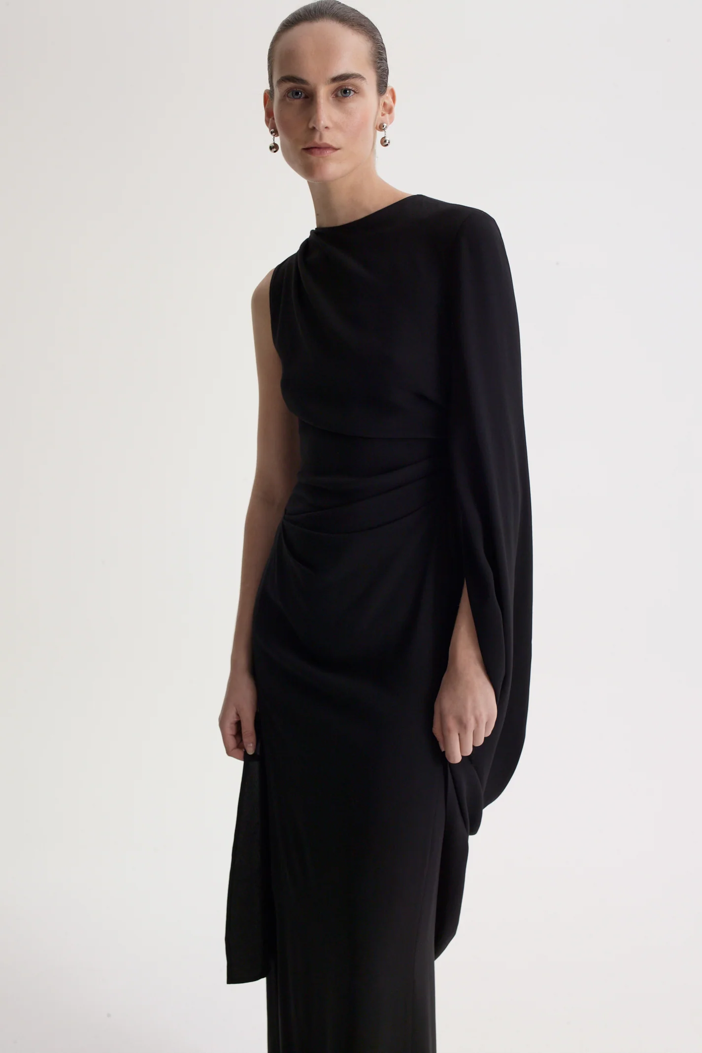 DRAPE CAPE GOWN - Image 9