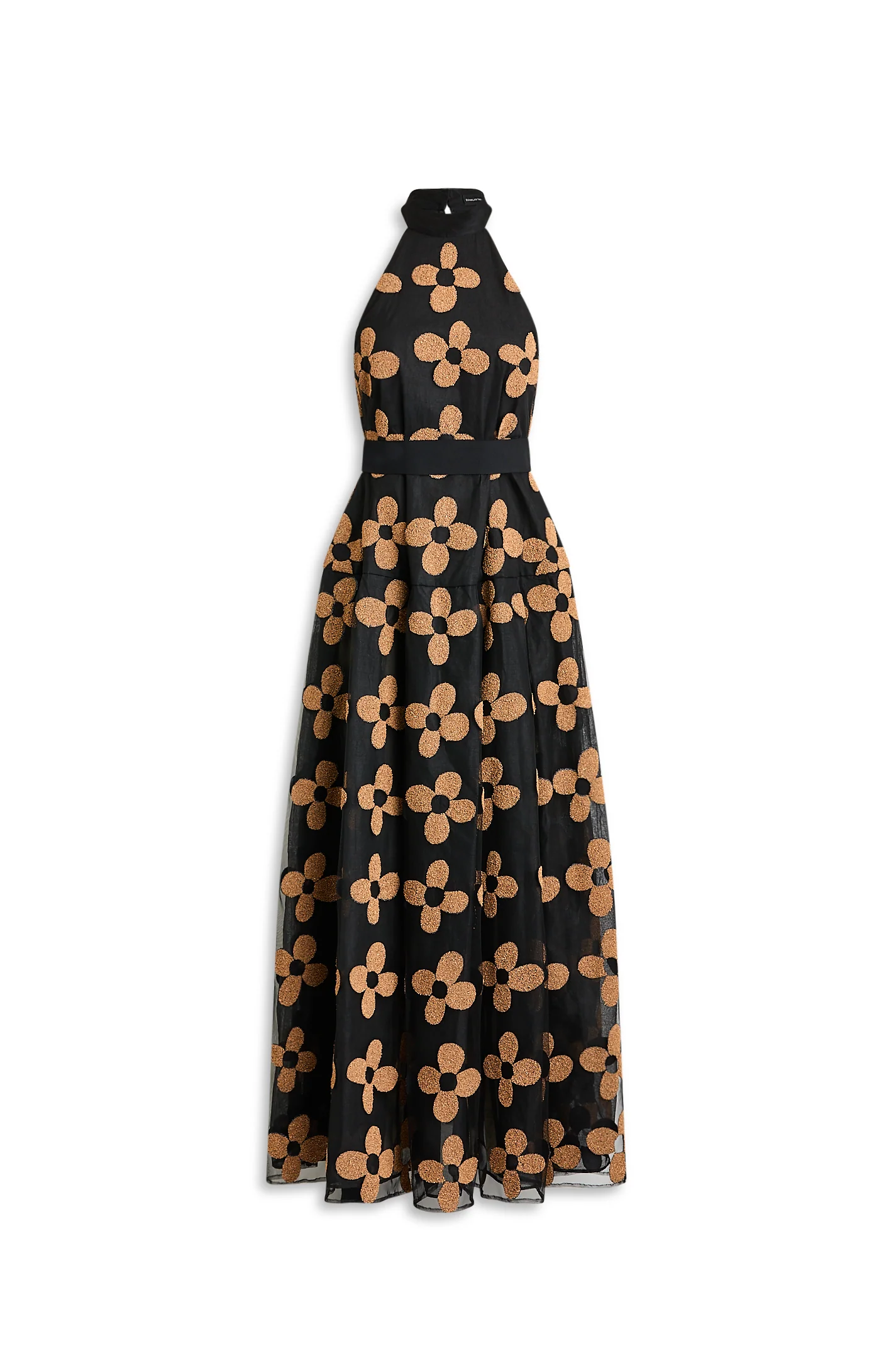 FRENCH COUTURE FLORAL GOWN
