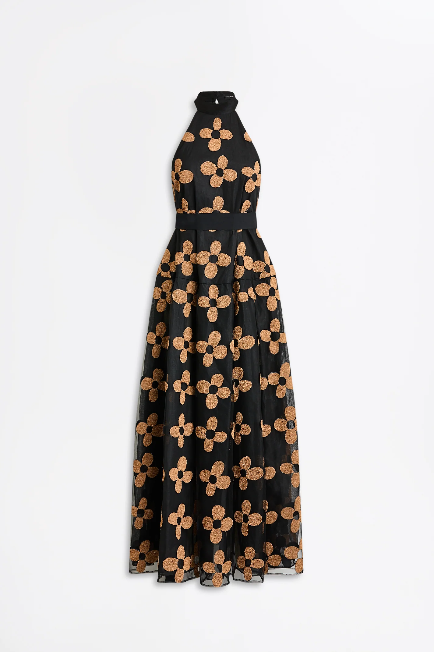 FRENCH COUTURE FLORAL GOWN - Image 2