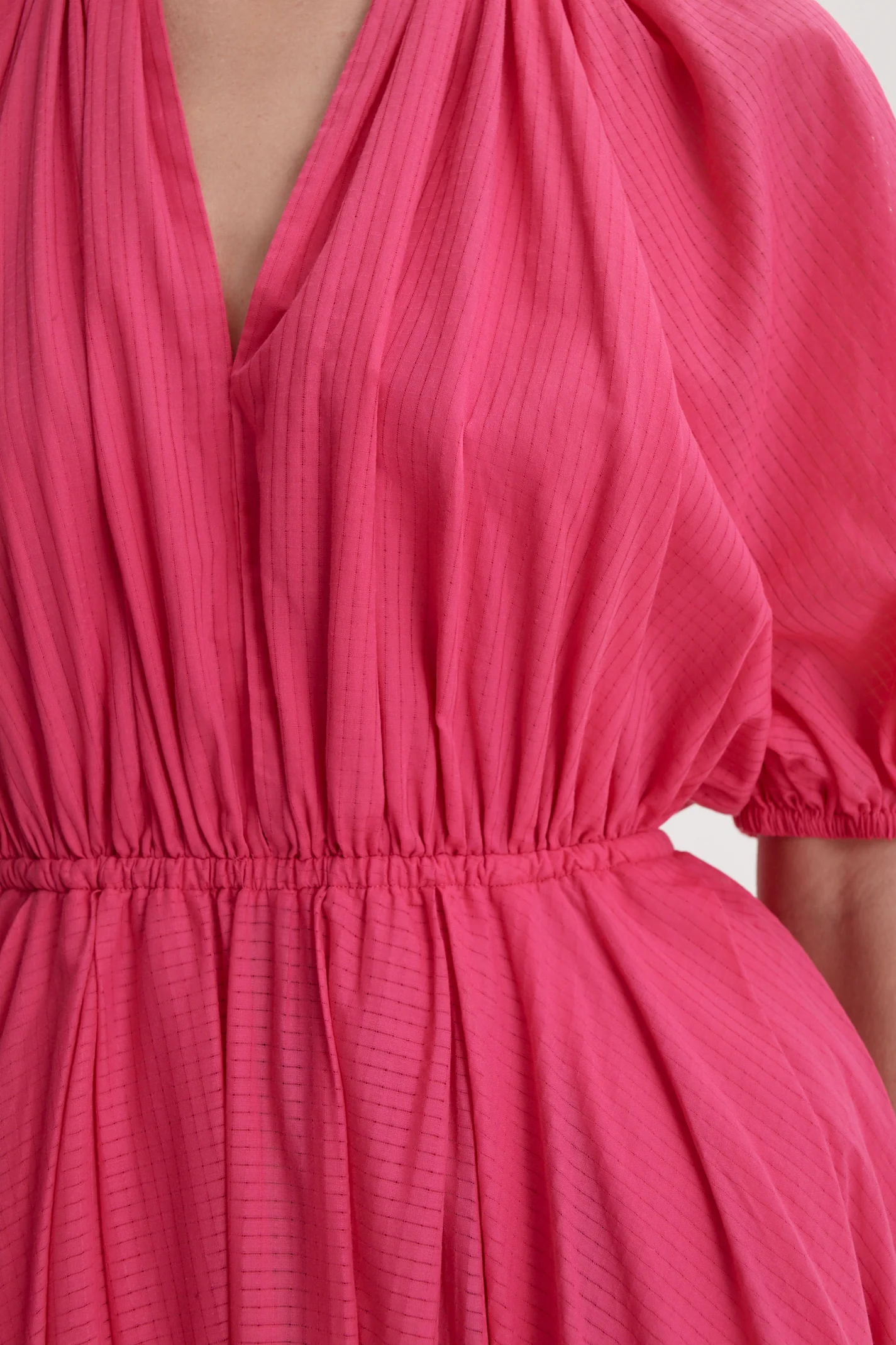 GINGHAM VOILE DRESS - Image 8