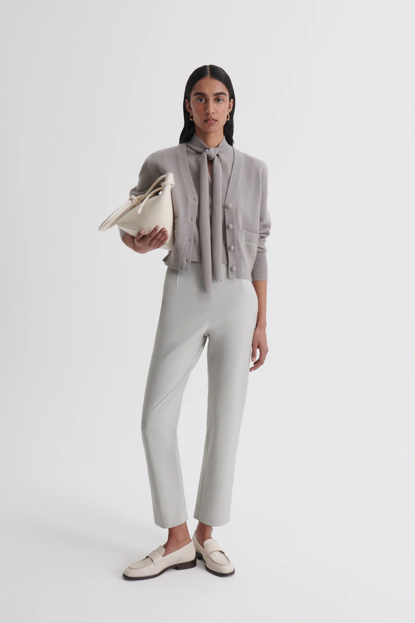 ITALIAN HIGHWAIST SLIM TROUSER - Image 3