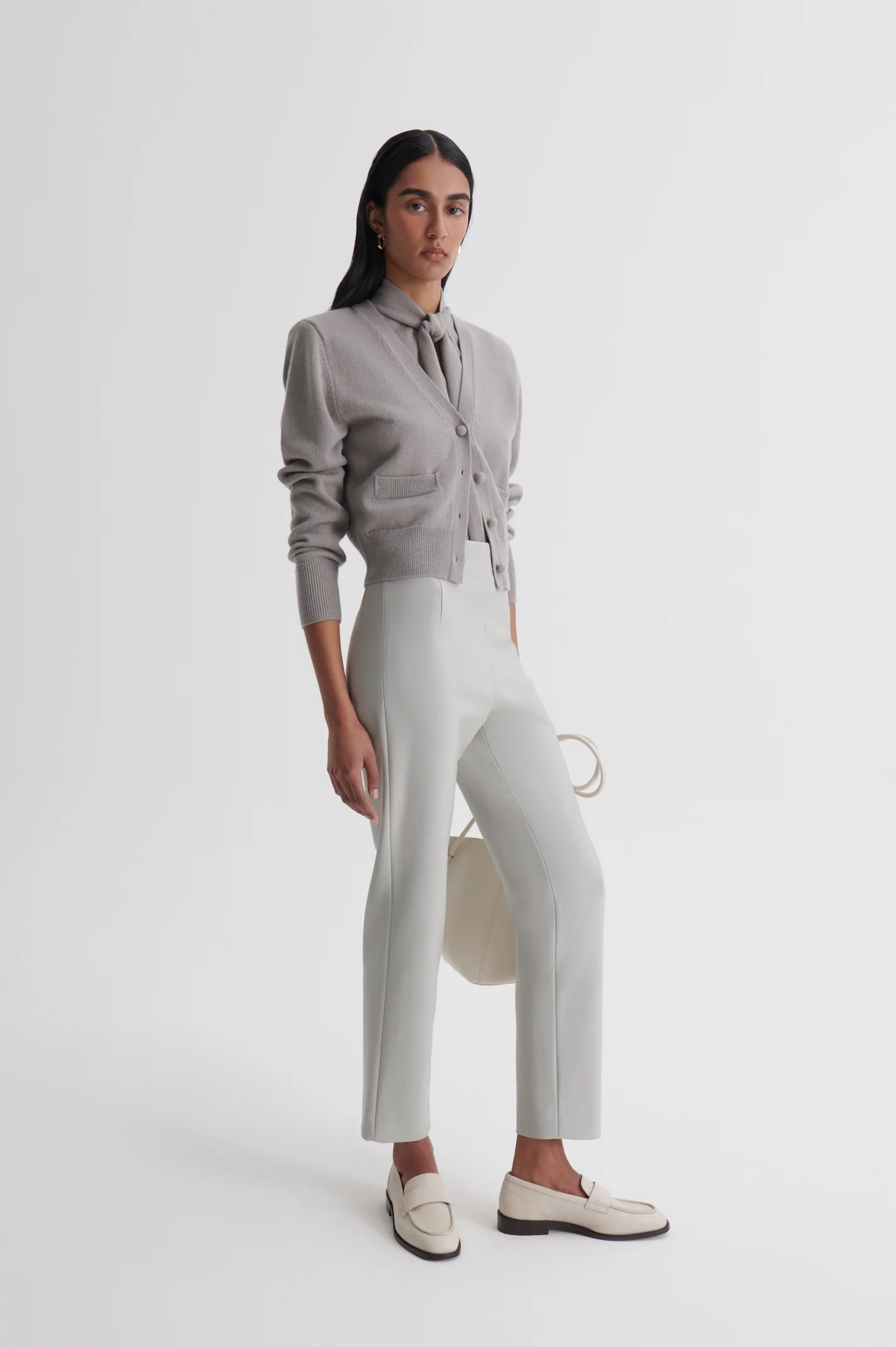 ITALIAN HIGHWAIST SLIM TROUSER - Image 4