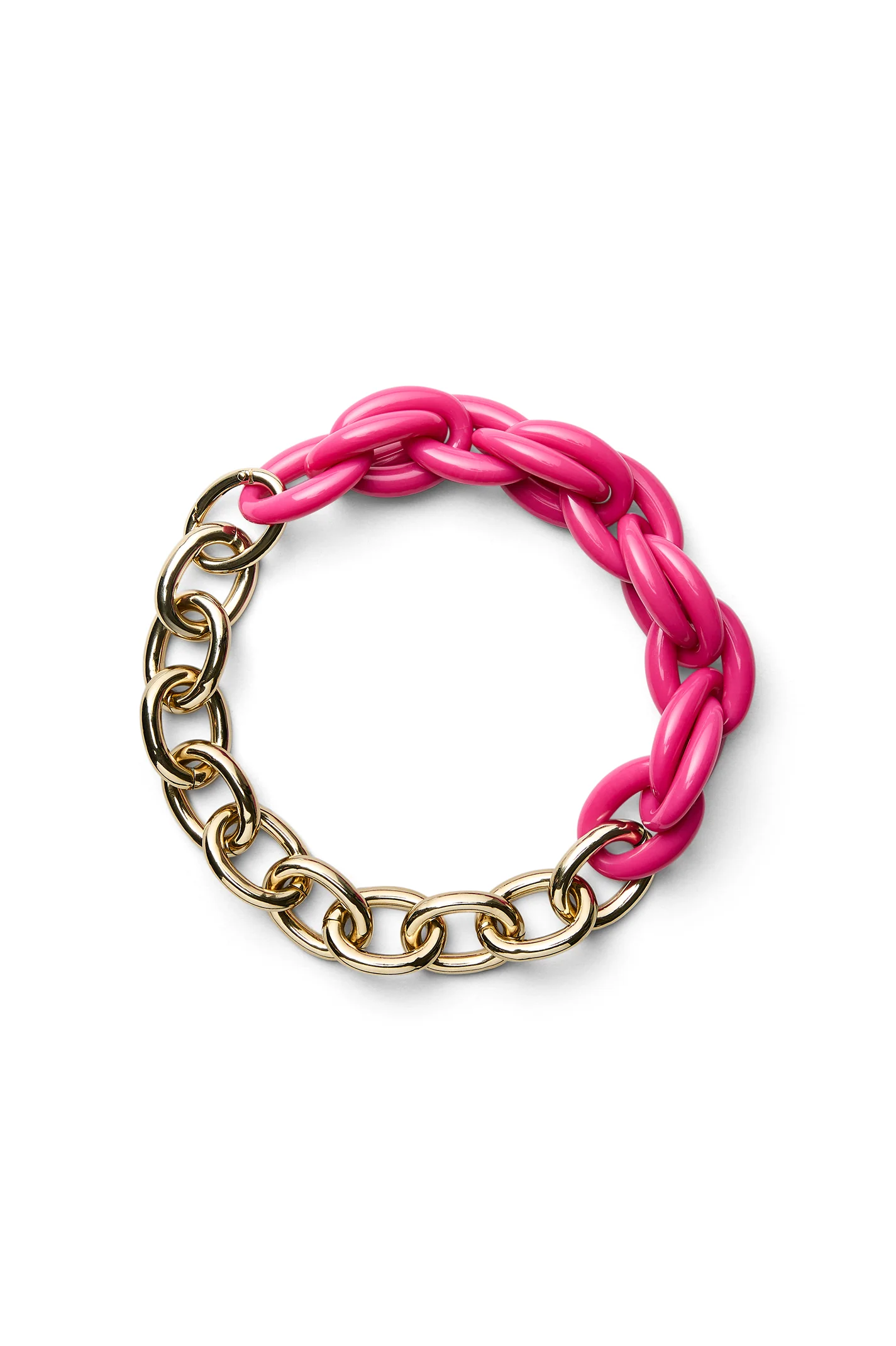 ITALIAN RESIN AND GOLD CHOKER