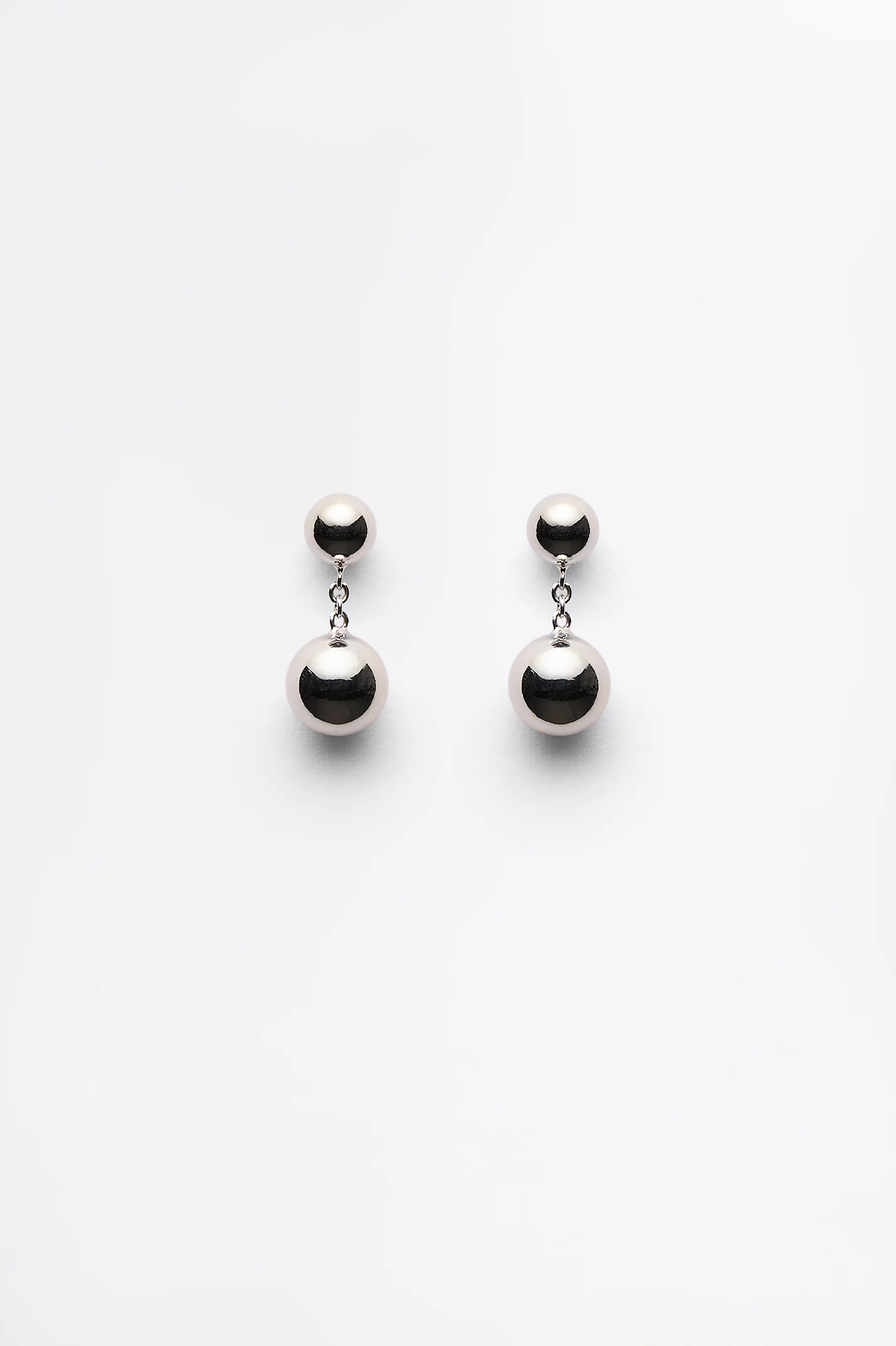 ITALIAN SPHERE DROP EARRINGS - Image 3