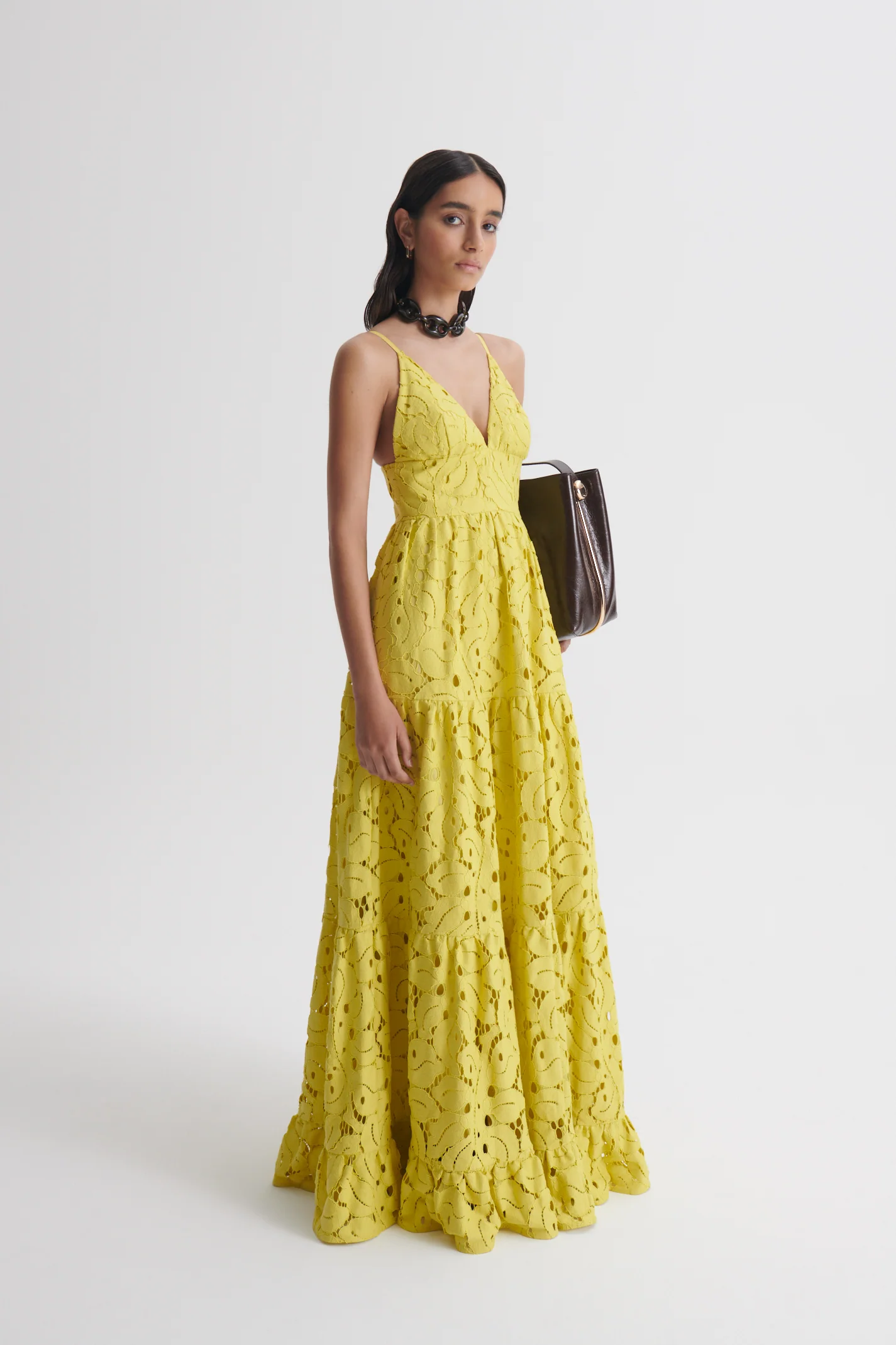 LACE TIERED DRESS - Image 4