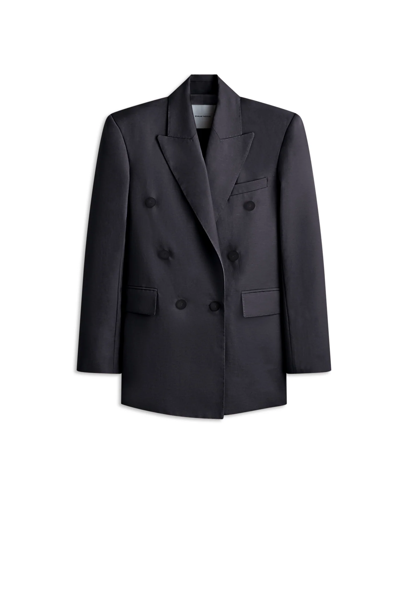LINEN DOUBLE BREASTED JACKET