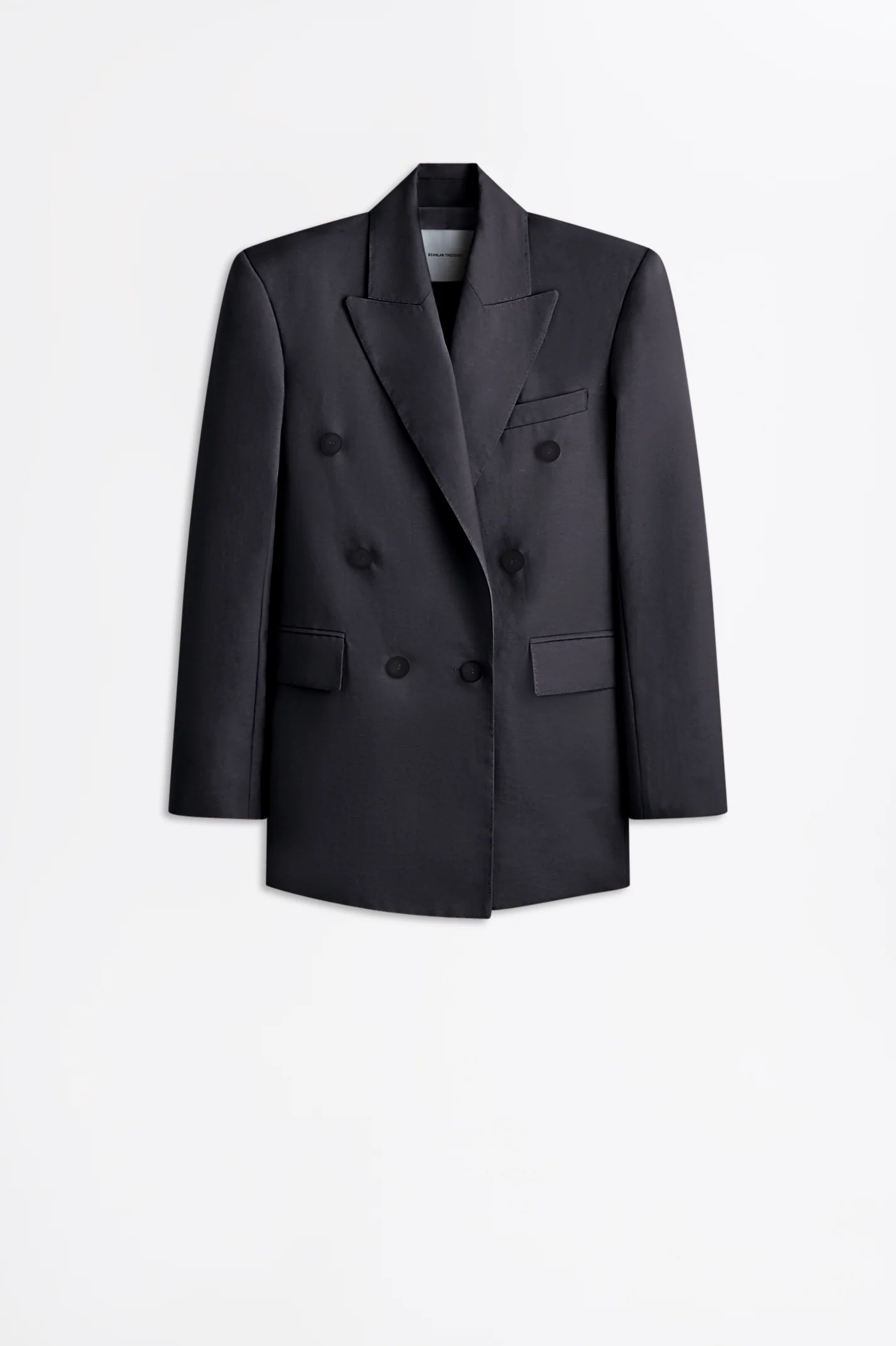 LINEN DOUBLE BREASTED JACKET - Image 2