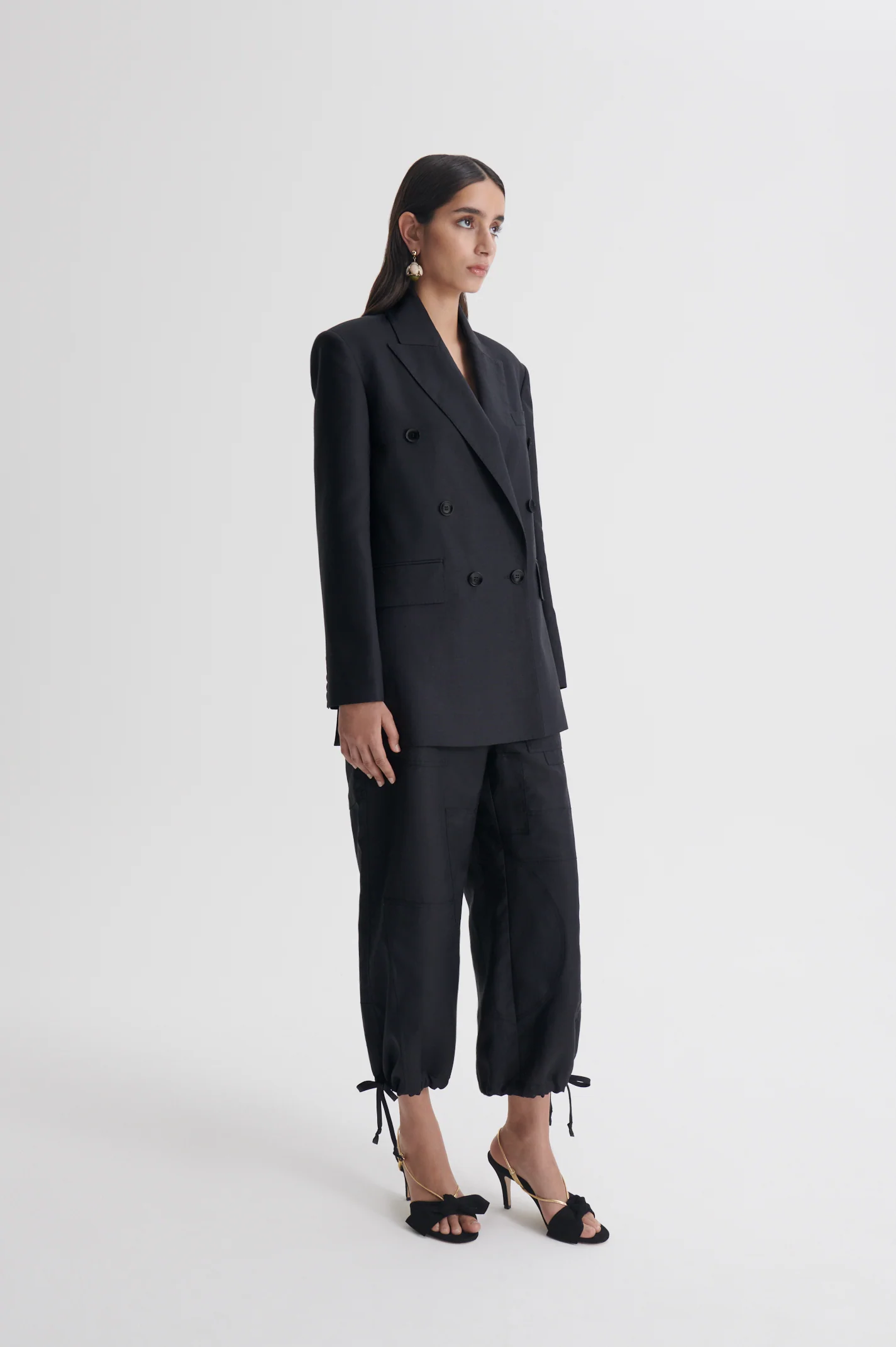 LINEN DOUBLE BREASTED JACKET - Image 5