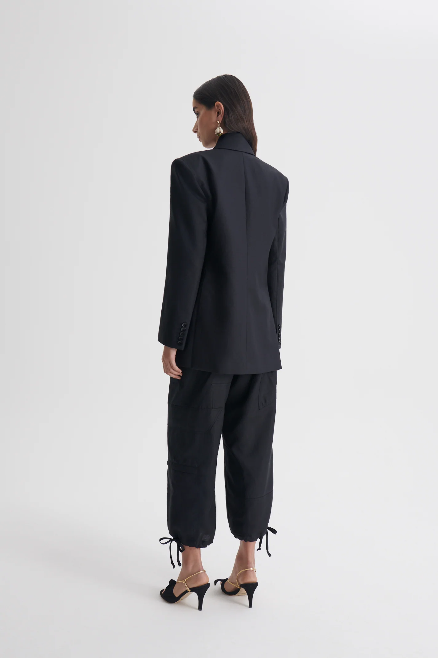 LINEN DOUBLE BREASTED JACKET - Image 6