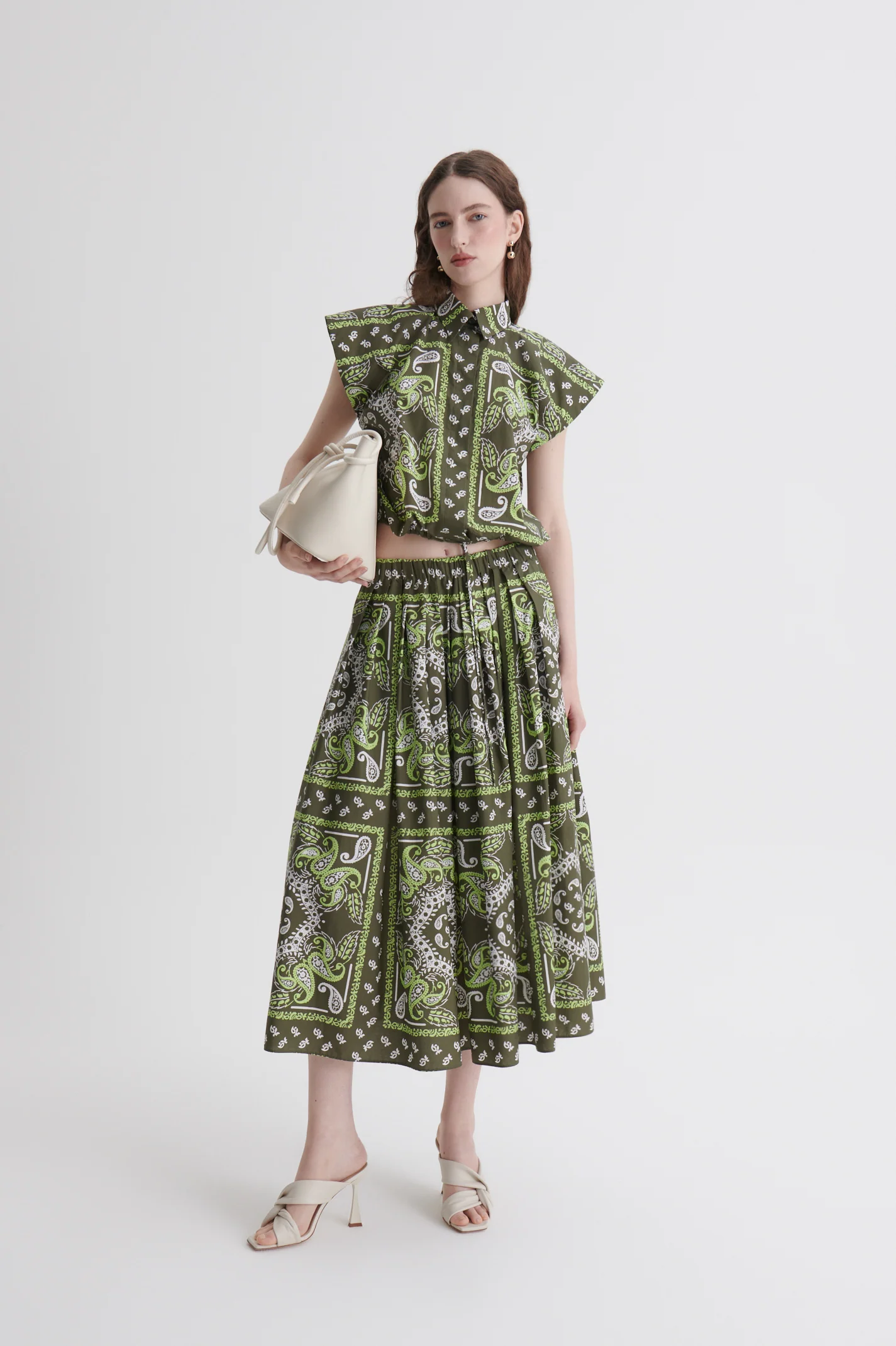 PARACHUTE COTTON BANDANA SKIRT - Image 4