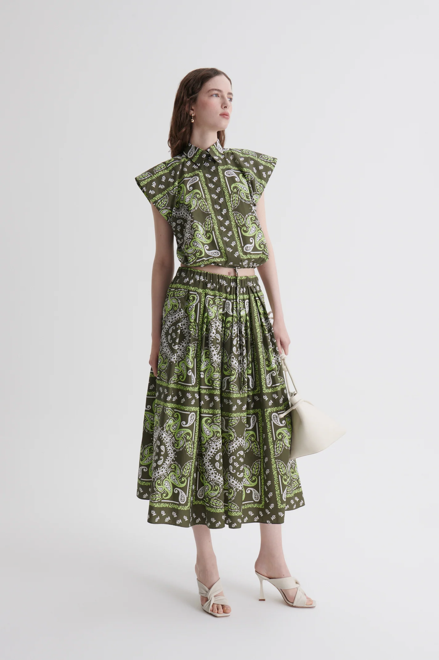 PARACHUTE COTTON BANDANA SKIRT - Image 5