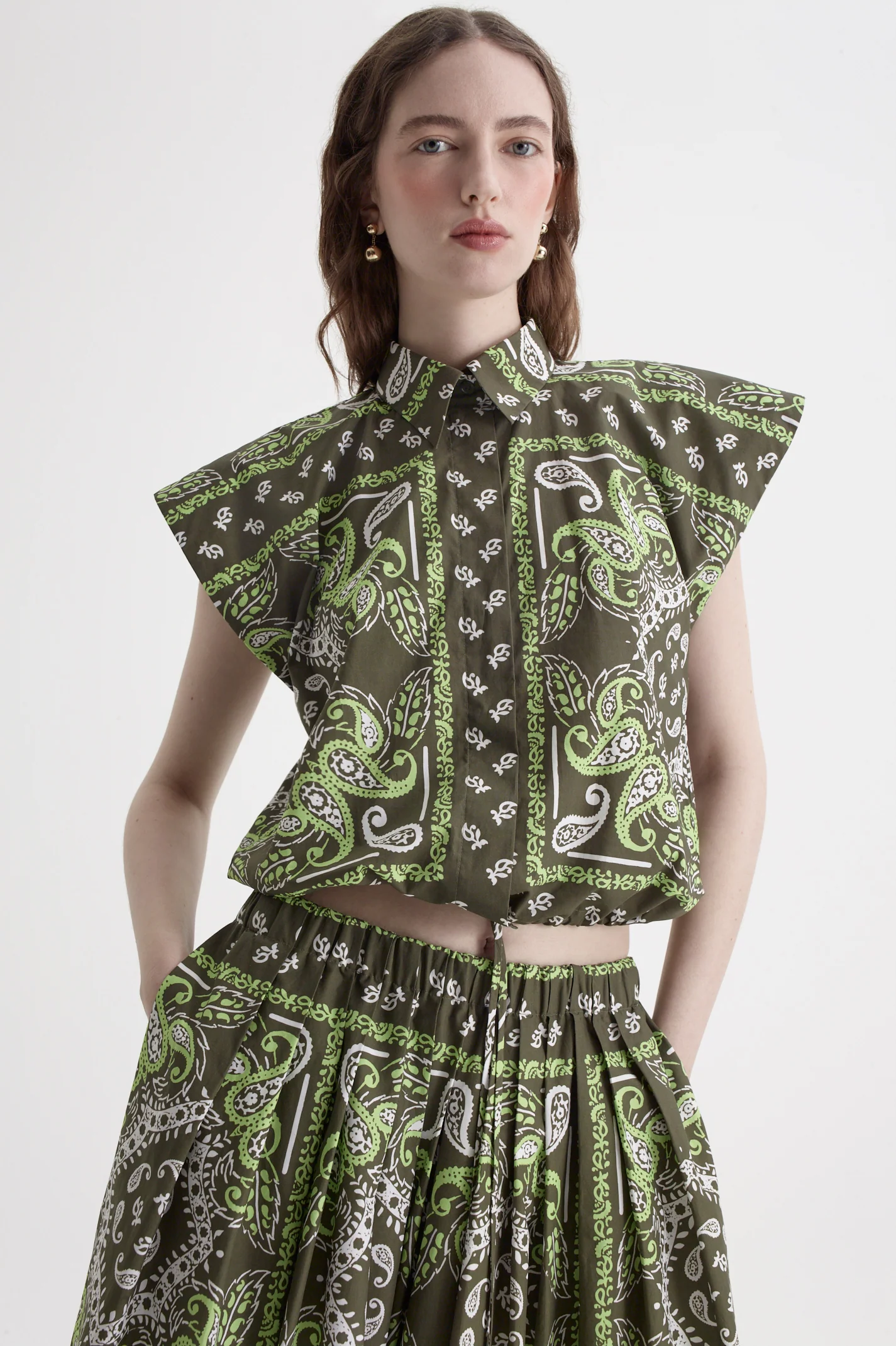 PARACHUTE COTTON BANDANA SKIRT - Image 7