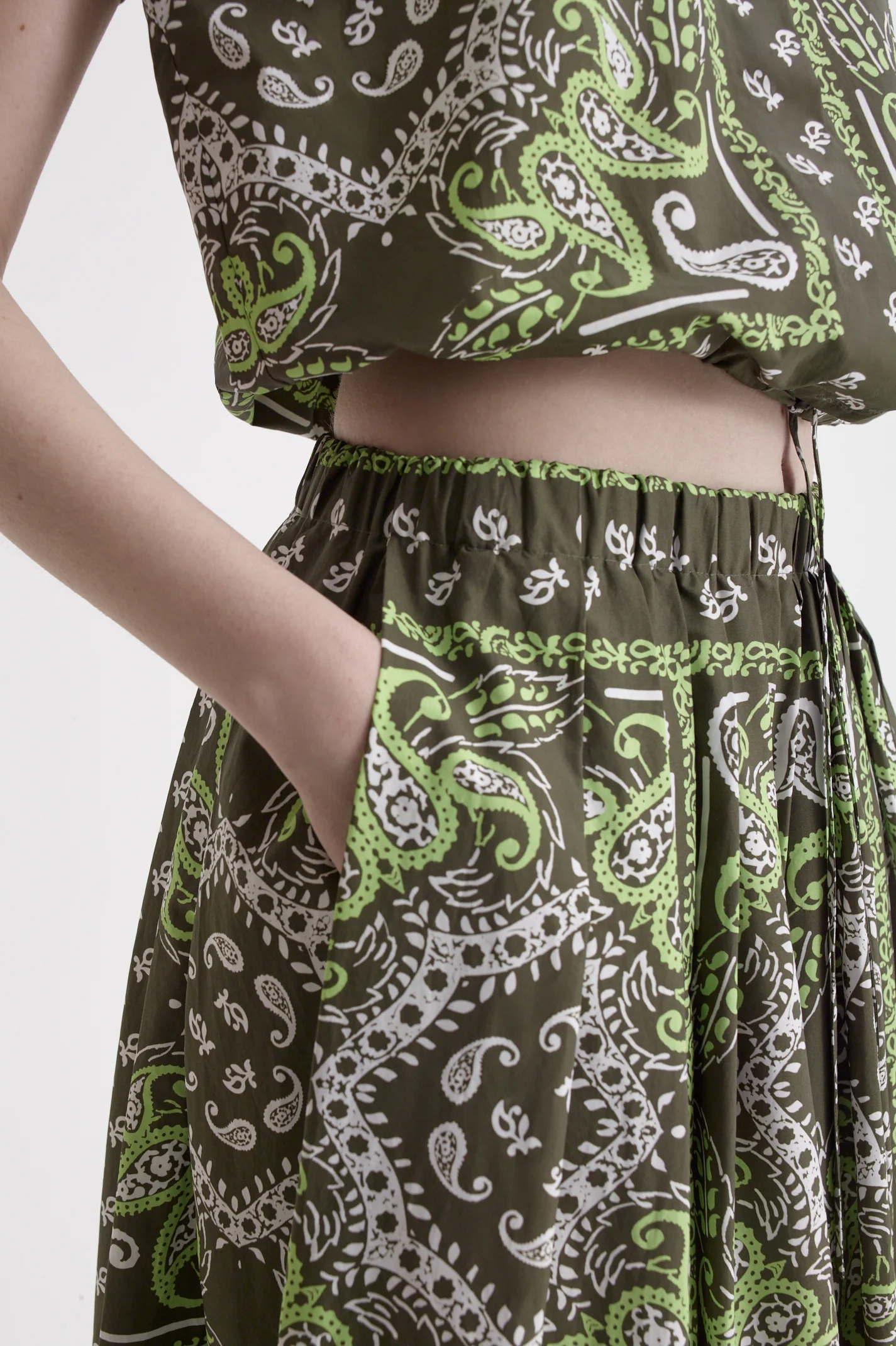 PARACHUTE COTTON BANDANA SKIRT - Image 8
