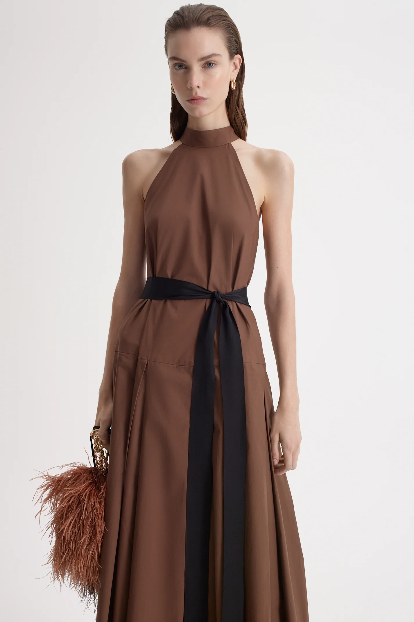 PARACHUTE COTTON PLEAT DRESS - Image 7