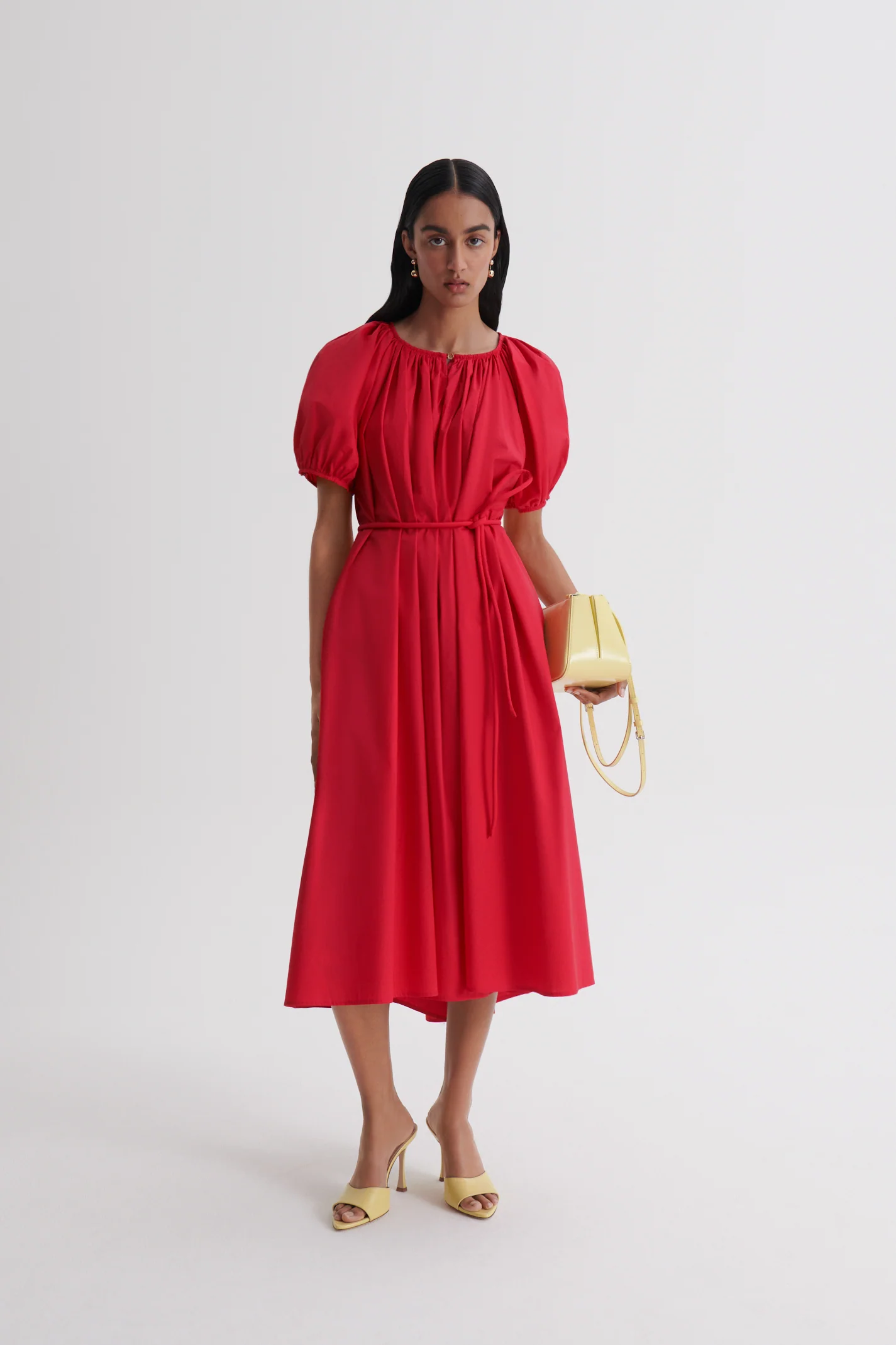 PARACHUTE COTTON POPPY DRESS - Image 3