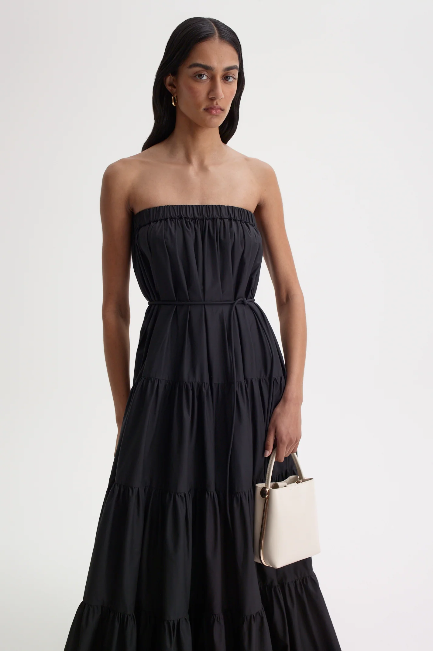 PARACHUTE COTTON TIER DRESS - Image 3