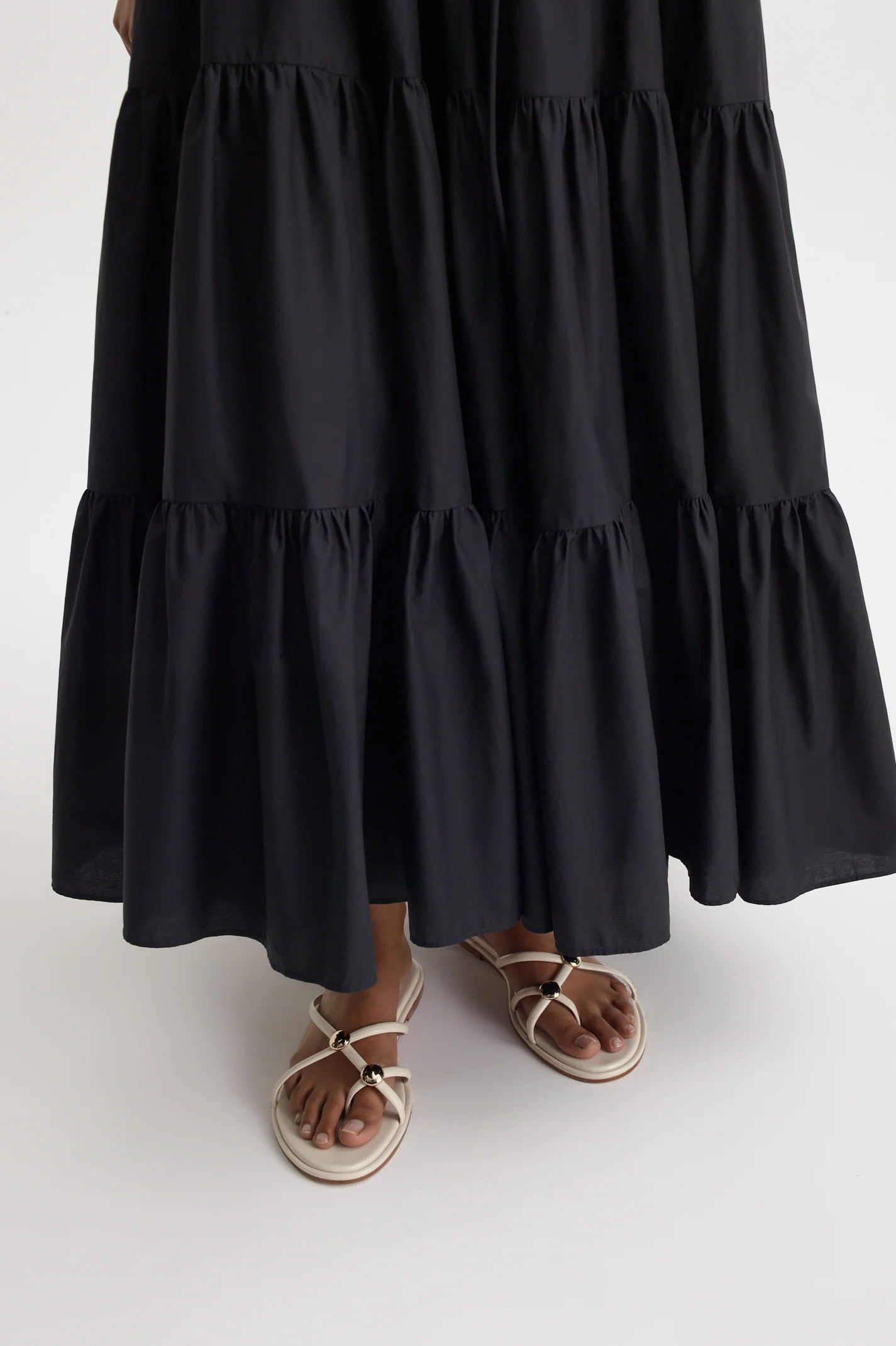 PARACHUTE COTTON TIER DRESS - Image 8