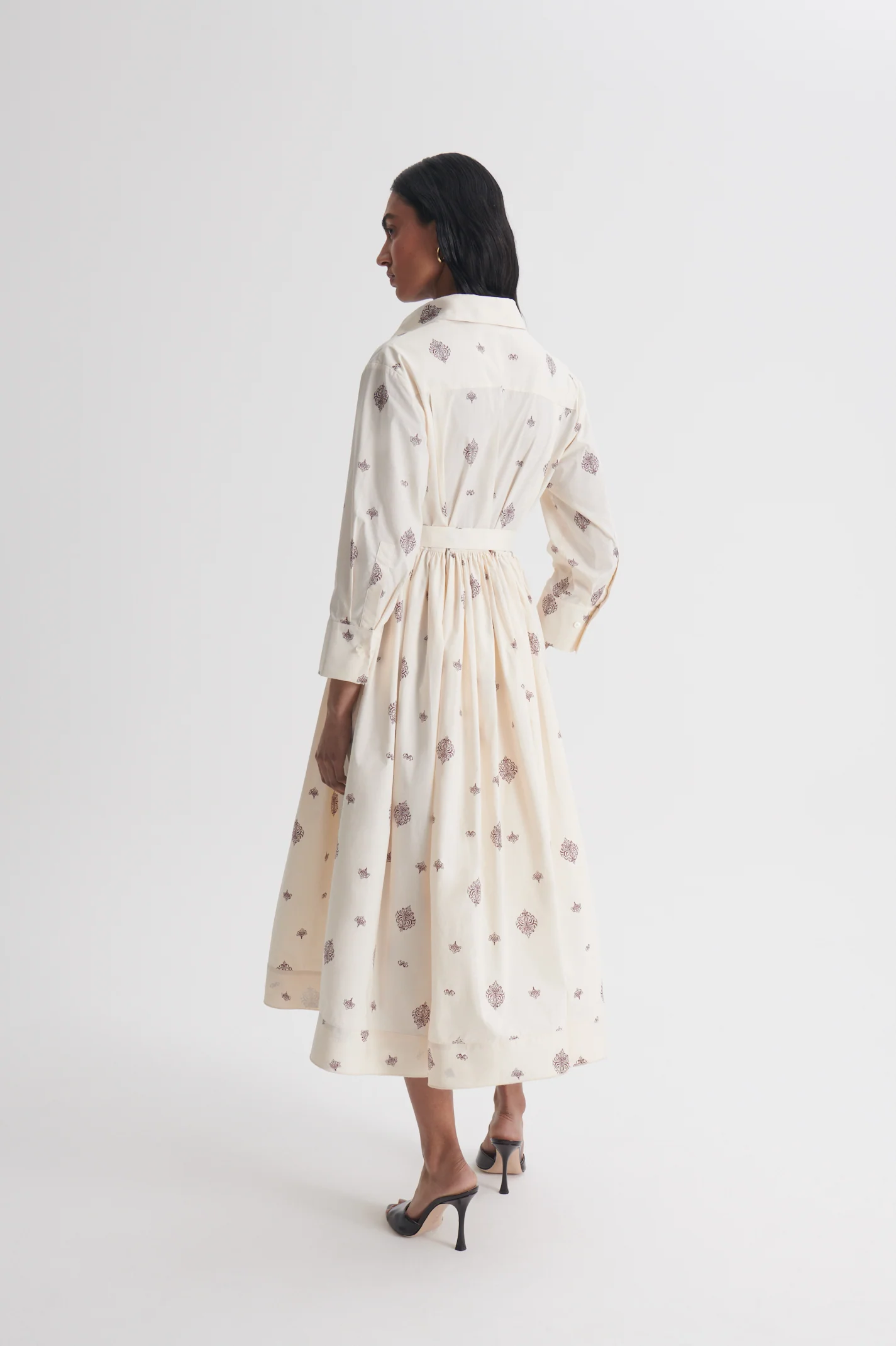 PARACHUTE FOULARD SHIRT DRESS - Image 6