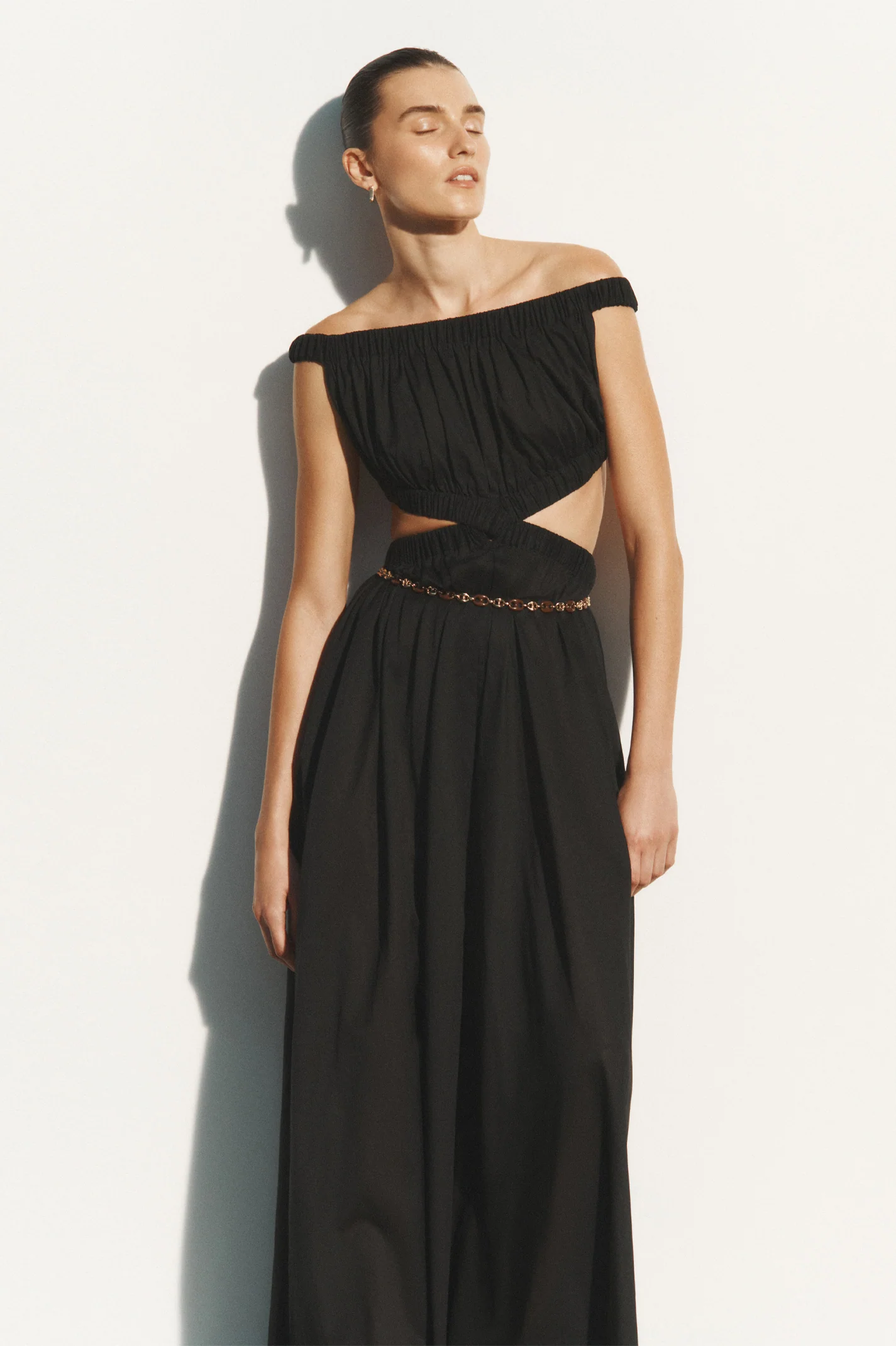 POLISHED VOILE GATHER  DRESS - Image 8
