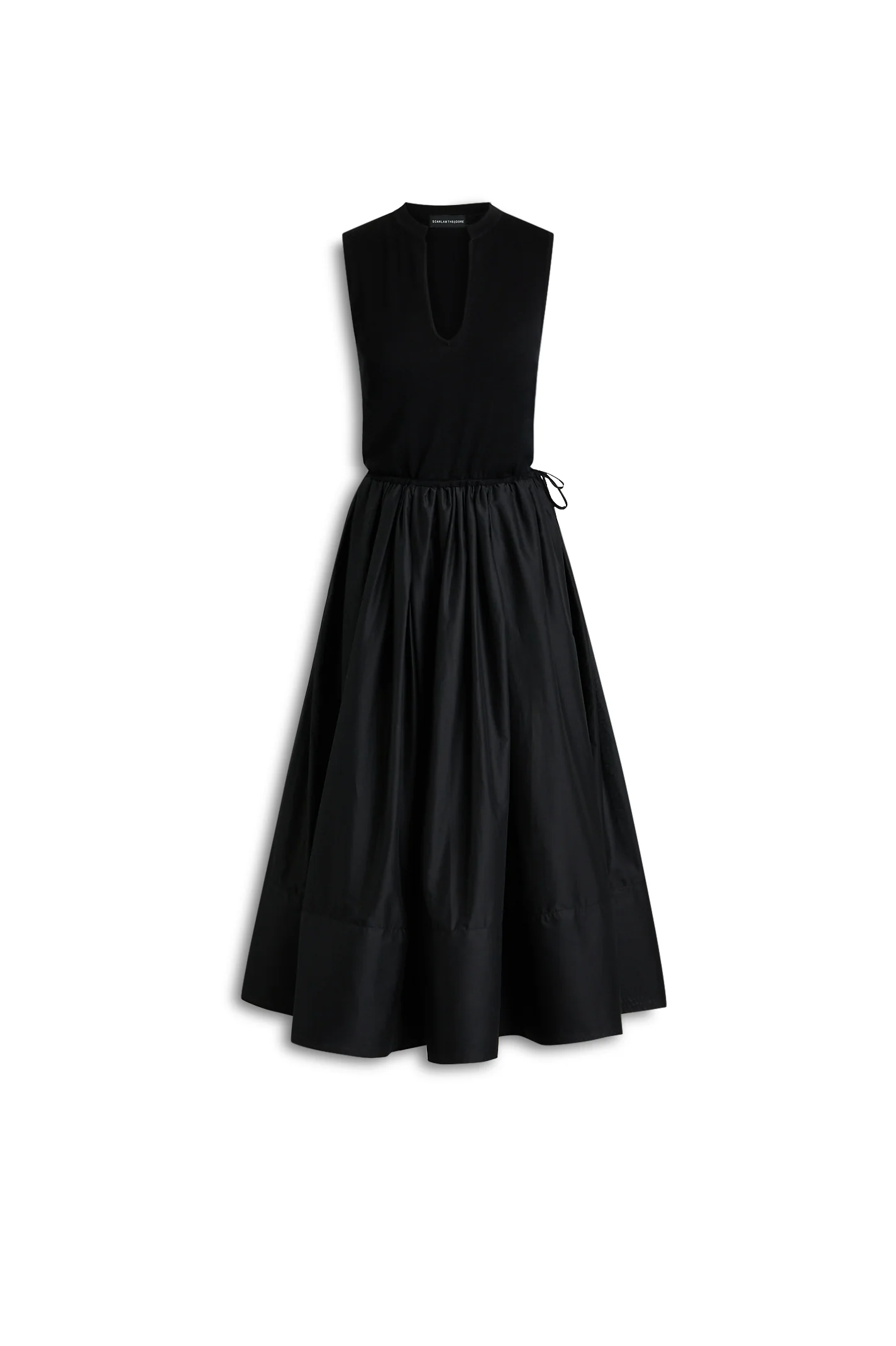 POLISHED VOILE TANK DRESS