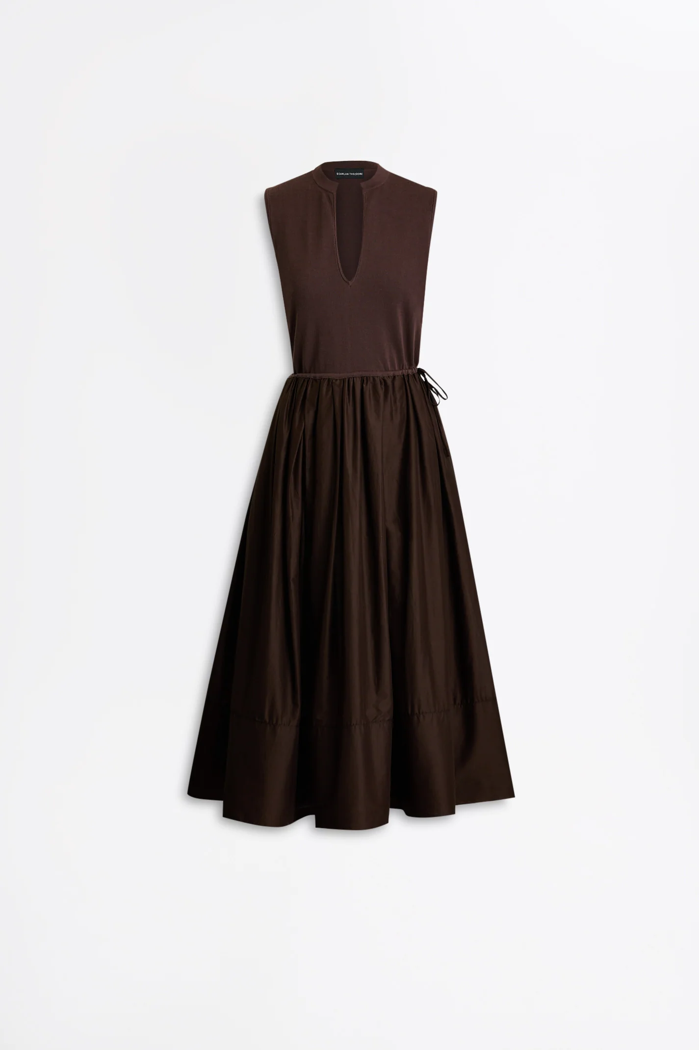 POLISHED VOILE TANK DRESS - Image 2