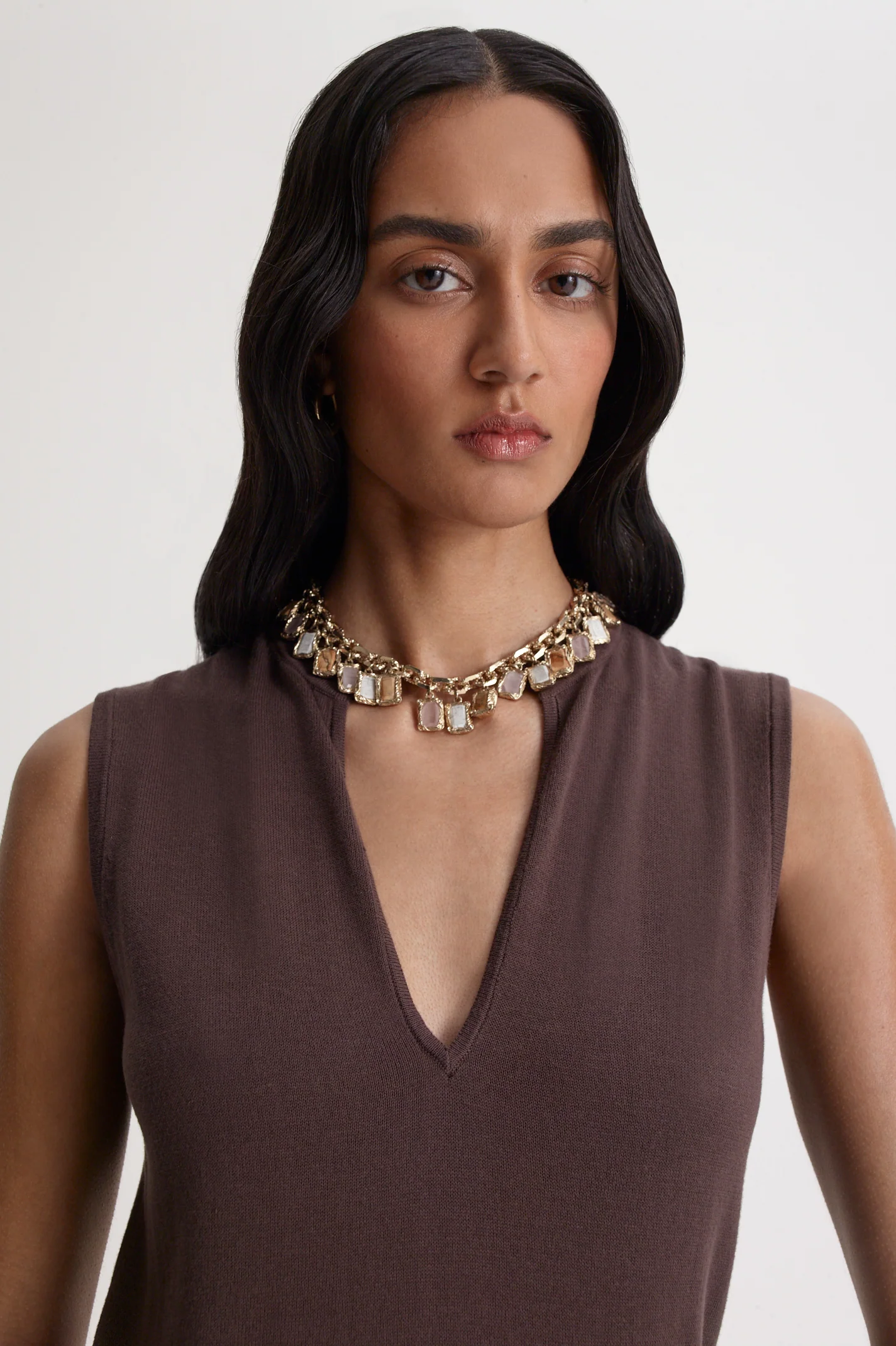 POLISHED VOILE TANK DRESS - Image 8