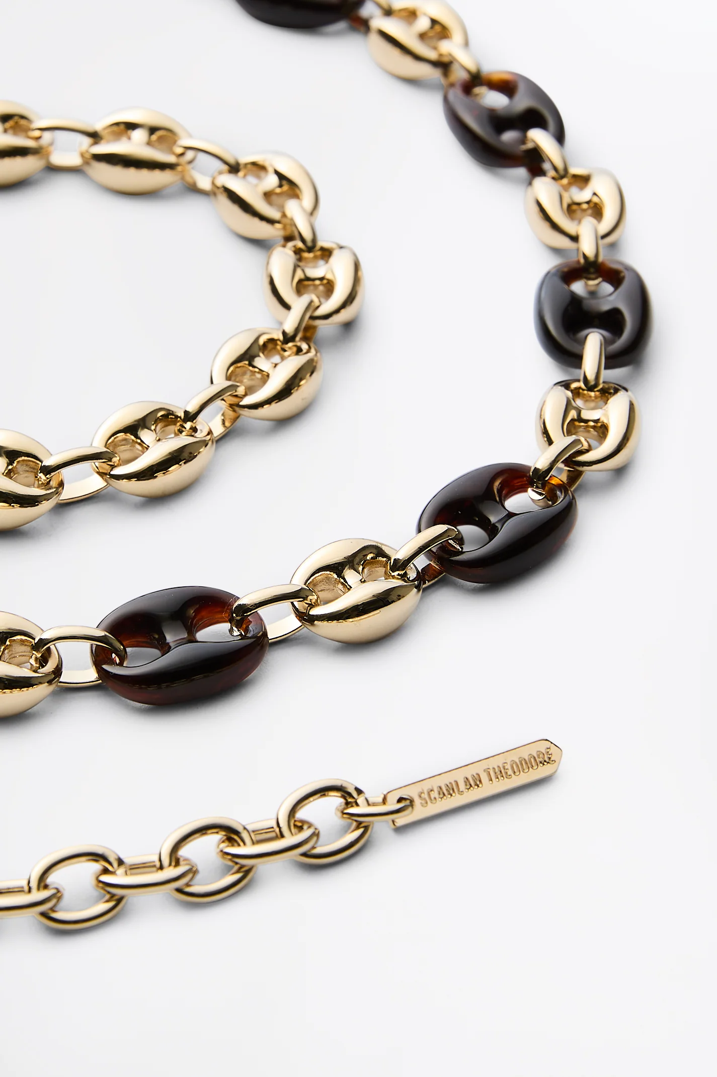 RESIN AND GOLD MARINE BELT - Image 4