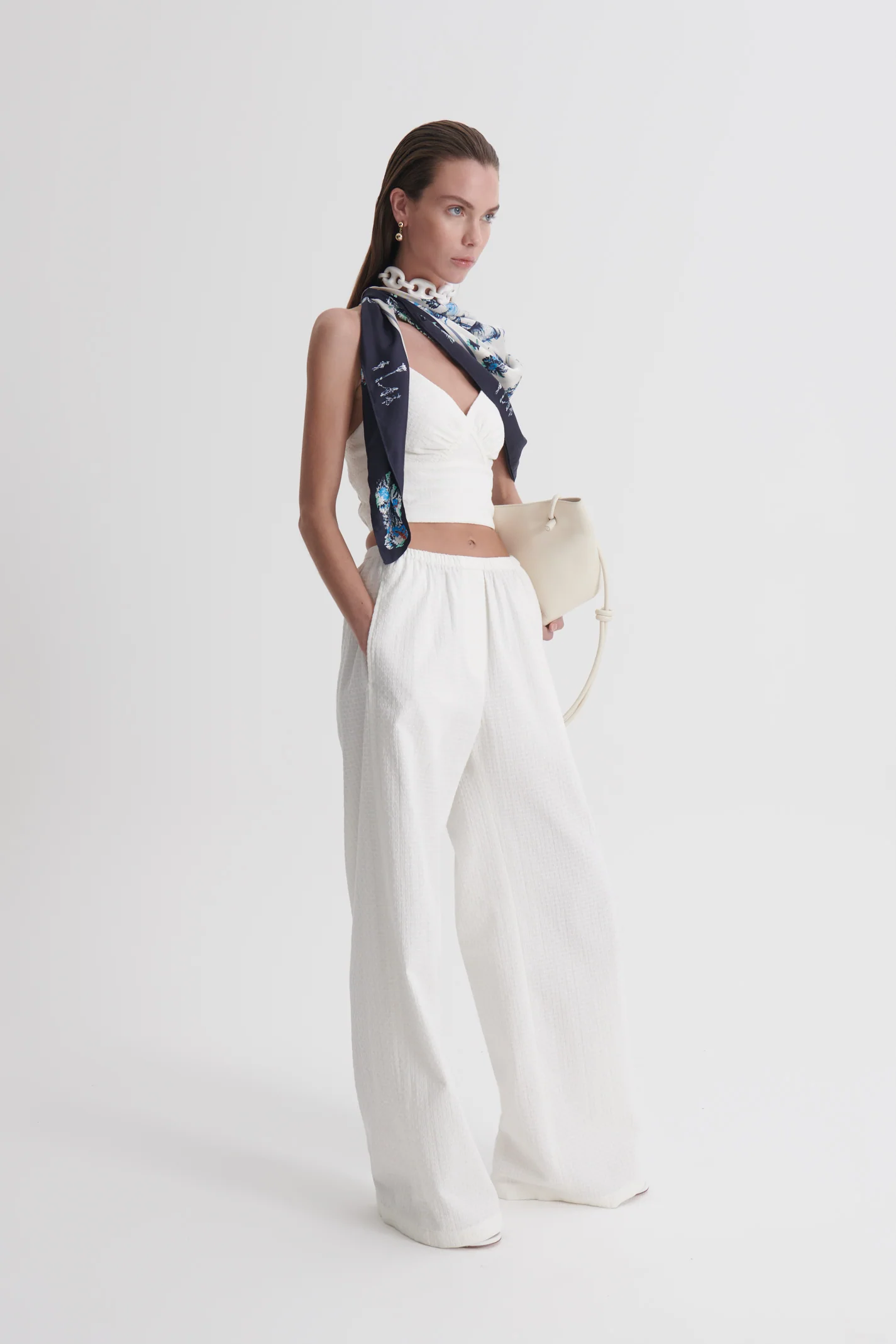 ROPE JACQUARD SOFT TROUSER - Image 4