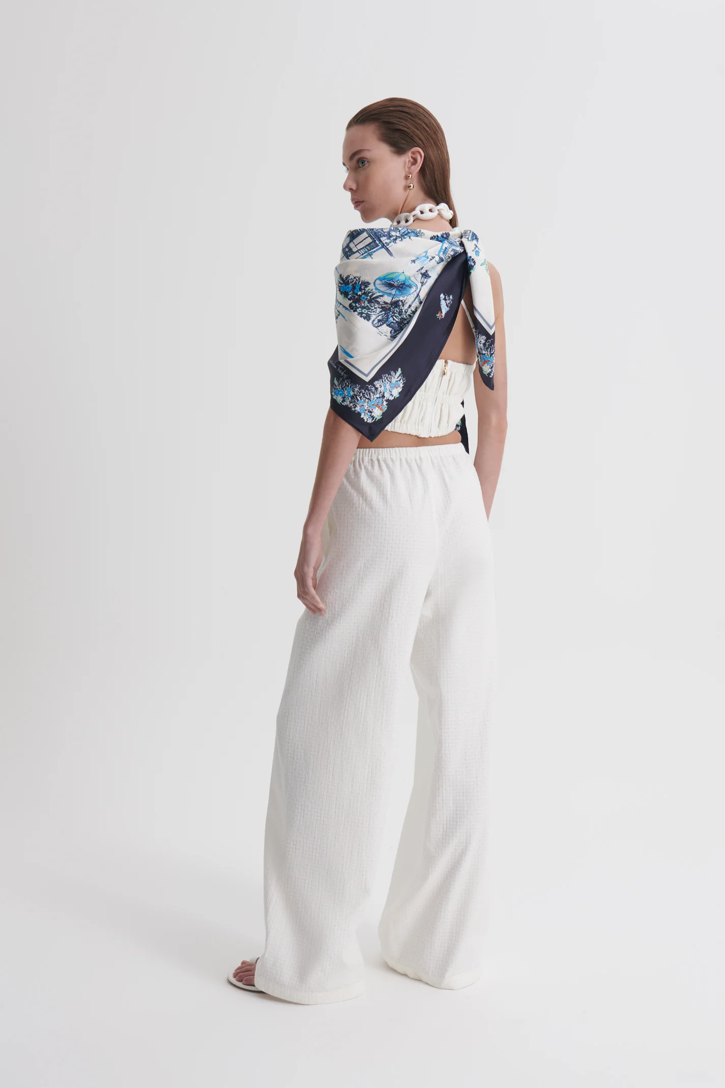 ROPE JACQUARD SOFT TROUSER - Image 5