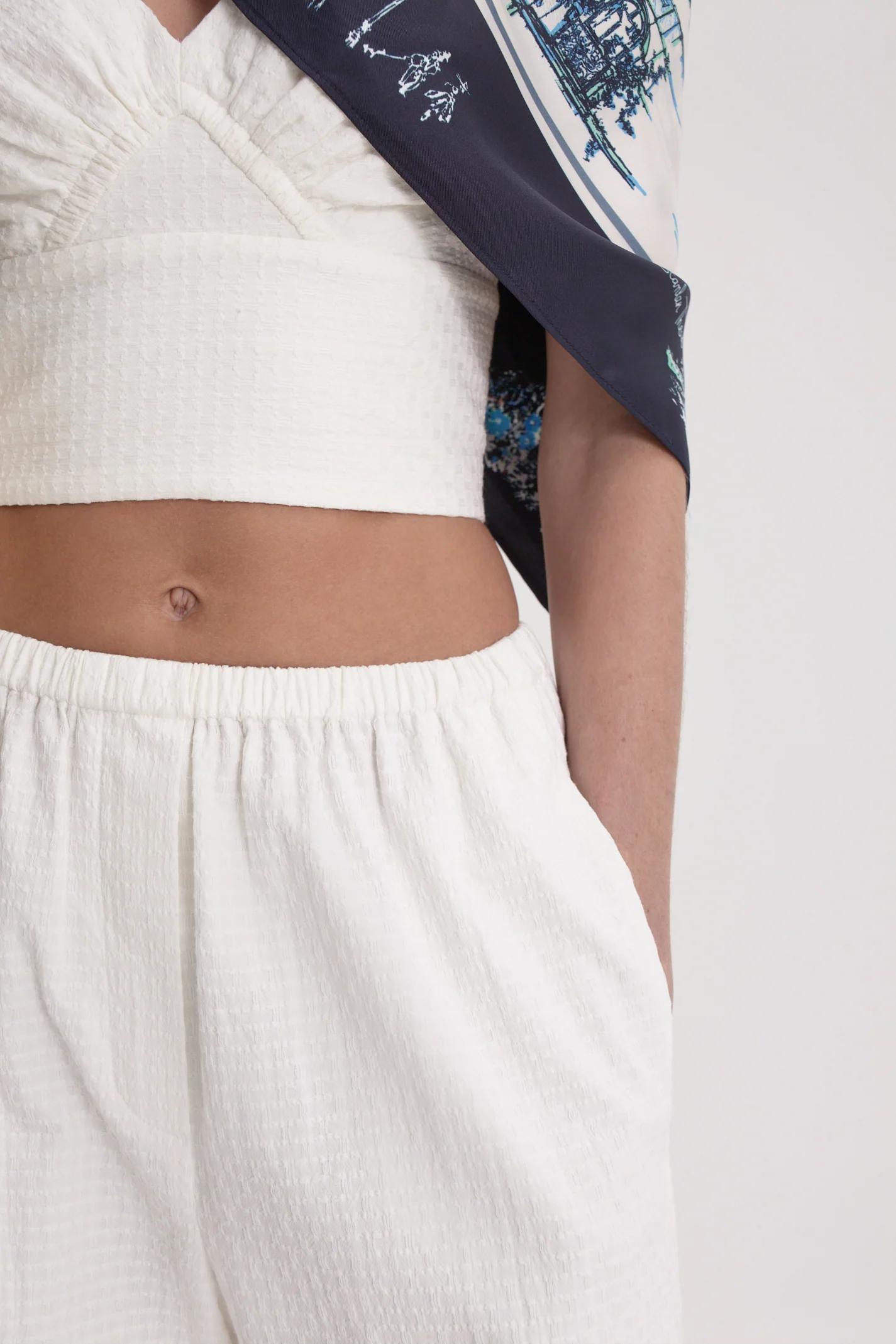 ROPE JACQUARD SOFT TROUSER - Image 7