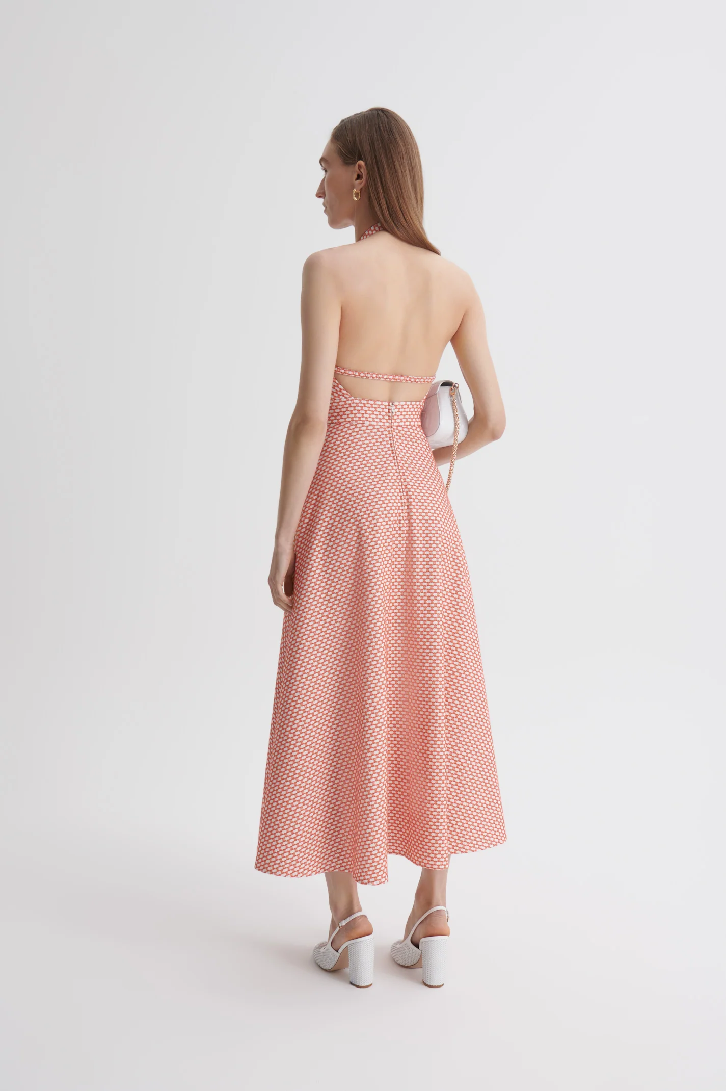 ROPE JAQUARD HALTER DRESS - Image 6