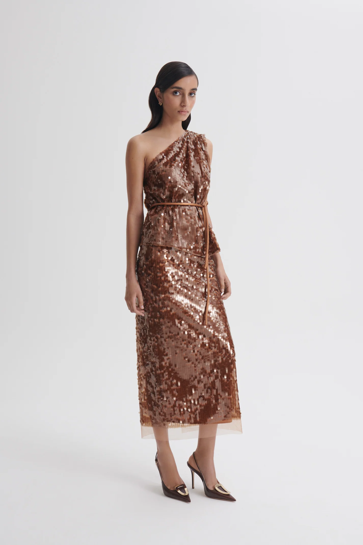 SEQUIN PENCIL SKIRT - Image 3