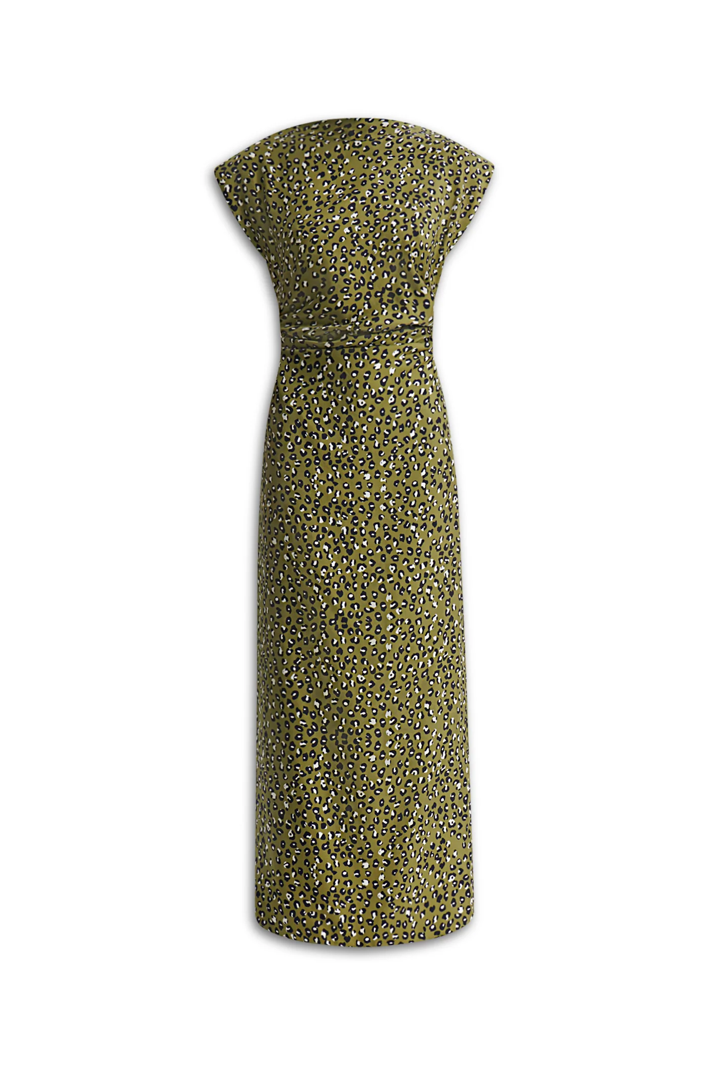 SILK ANIMAL PRINT DRESS