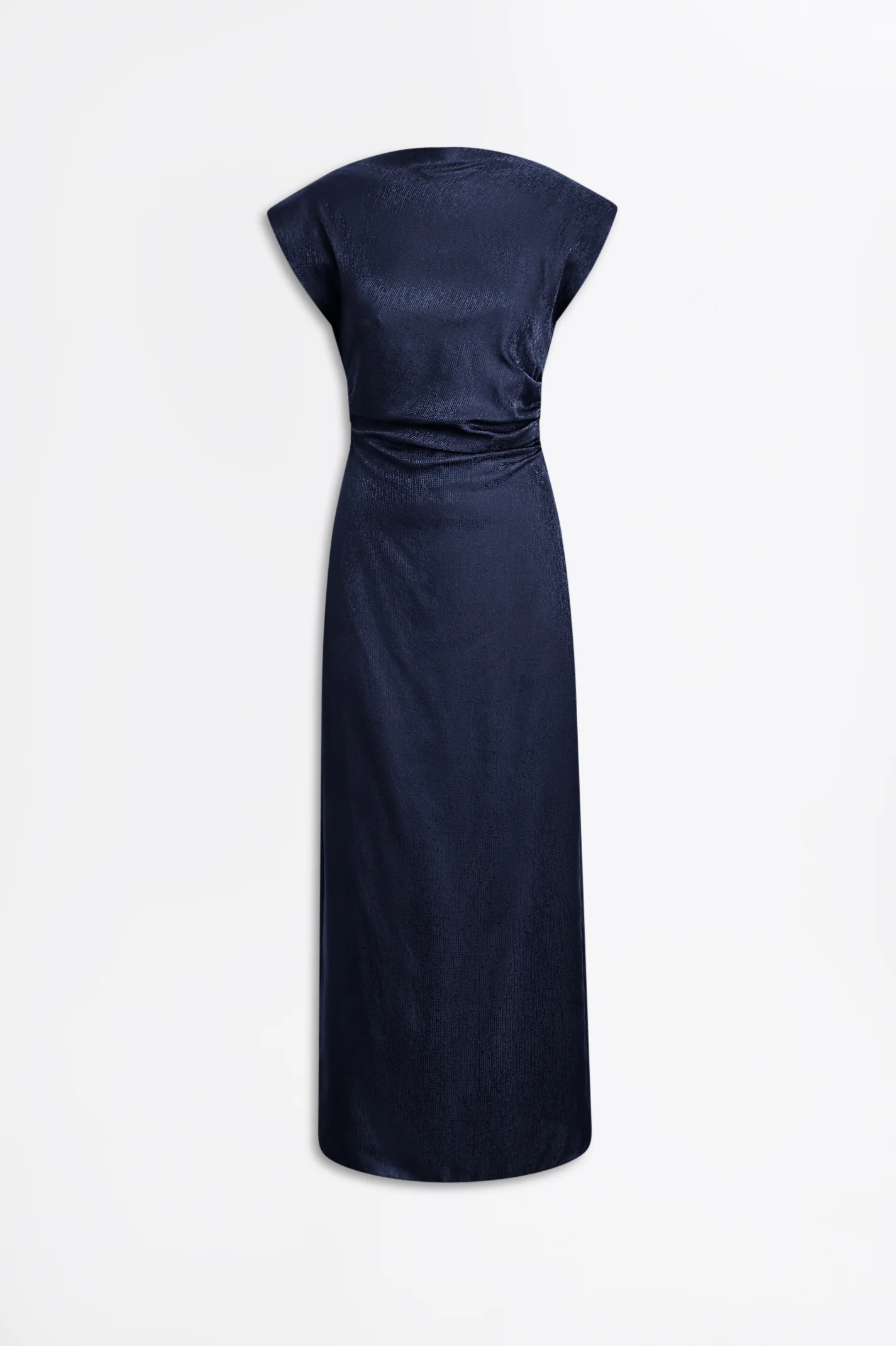 SILK JACQUARD DRESS - Image 2