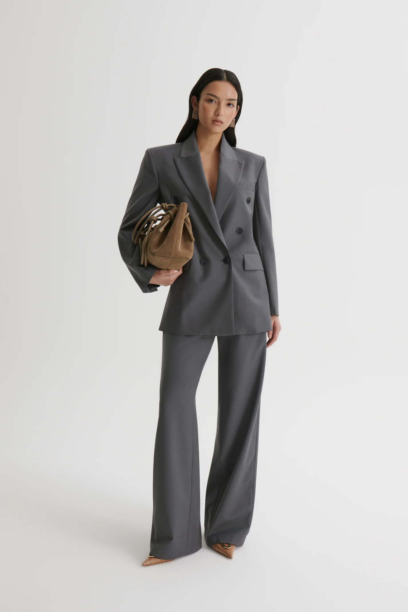 SOFT DOUBLE BREASTED JACKET - Image 4
