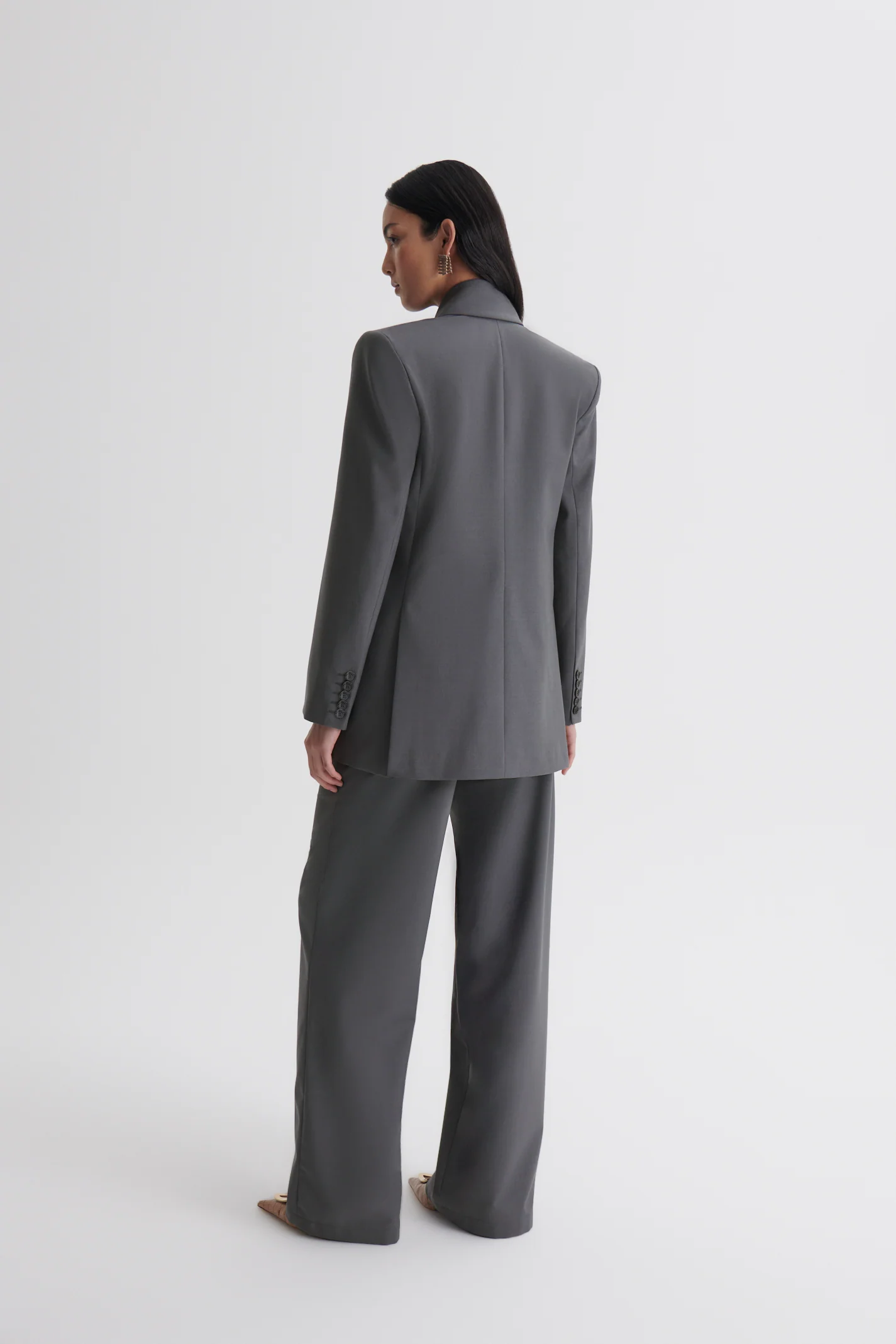 SOFT DOUBLE BREASTED JACKET - Image 6