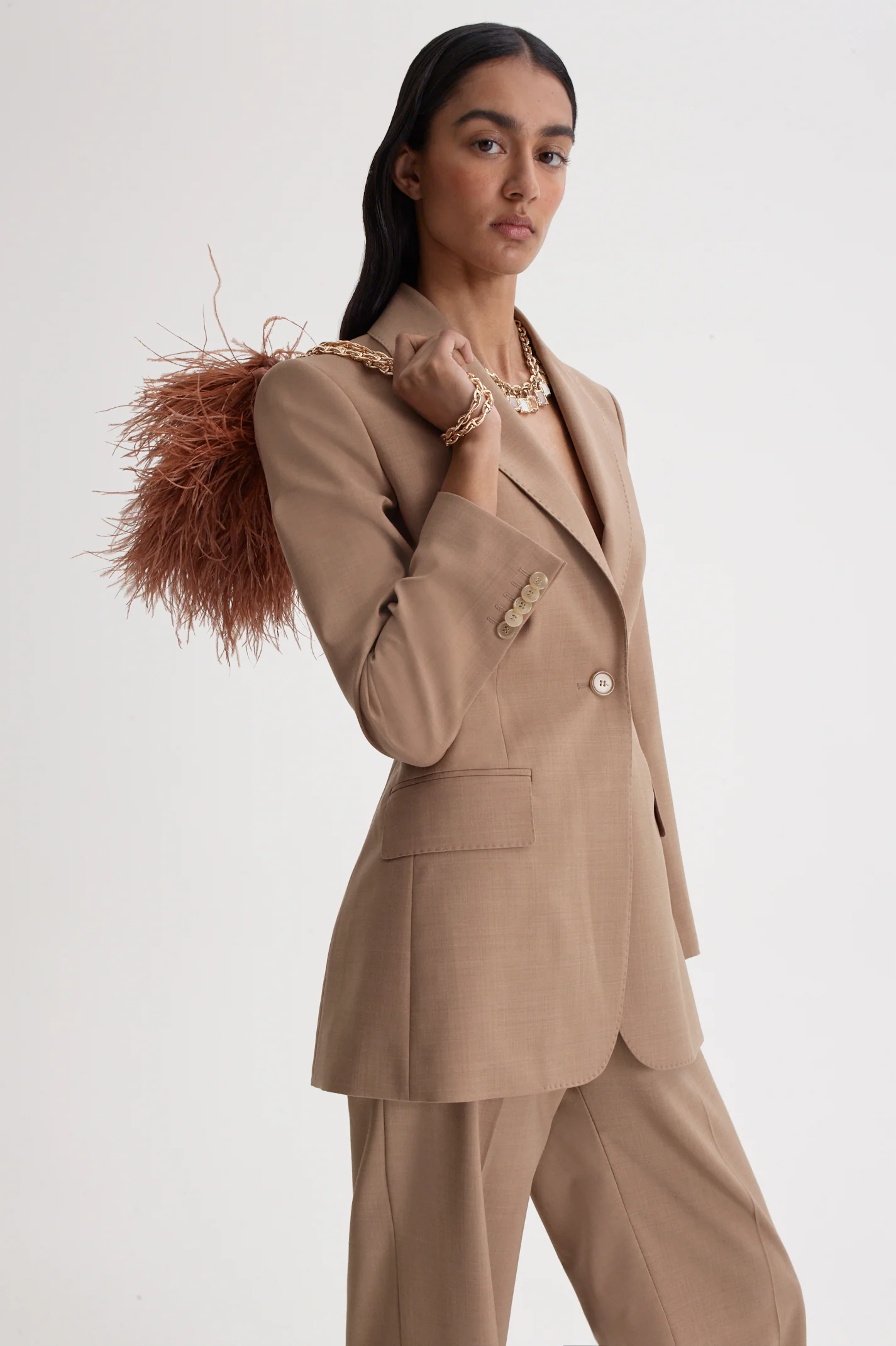 SOFT SINGLE BREASTED JACKET - Image 3
