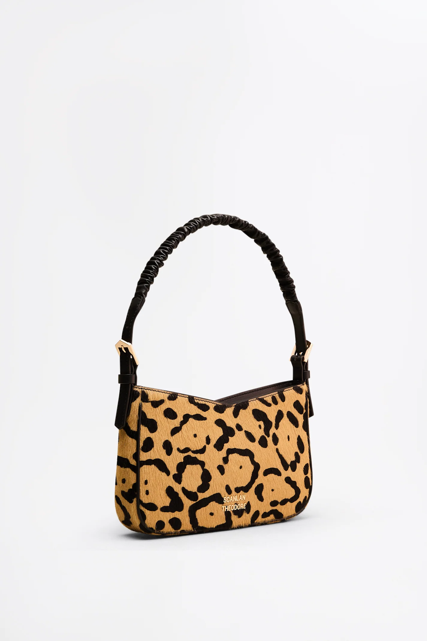 THE ROUCHED PRINTED SHOULDER BAG - Image 3