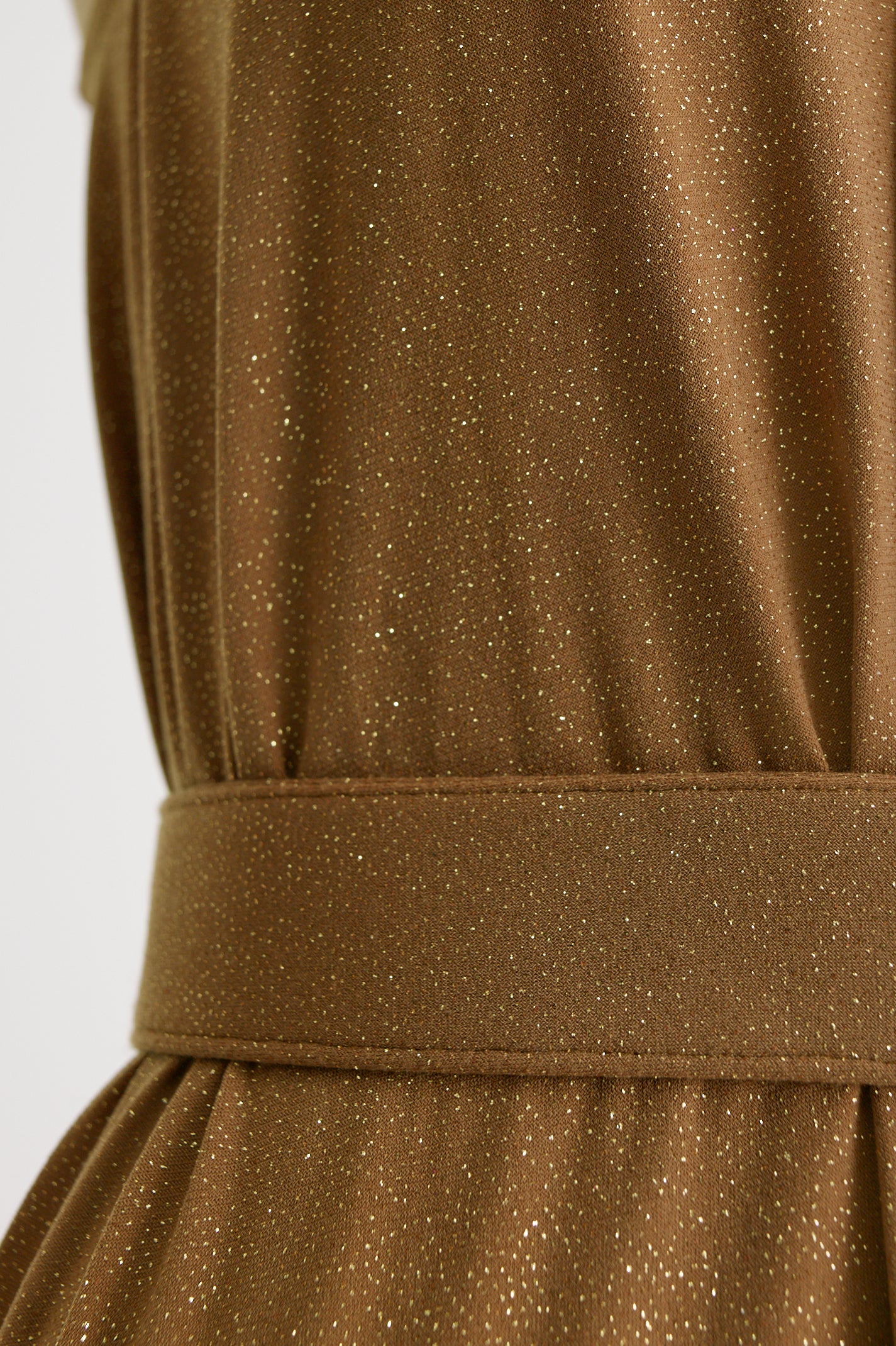 TINSEL TURBAN NECK GOWN - Image 7